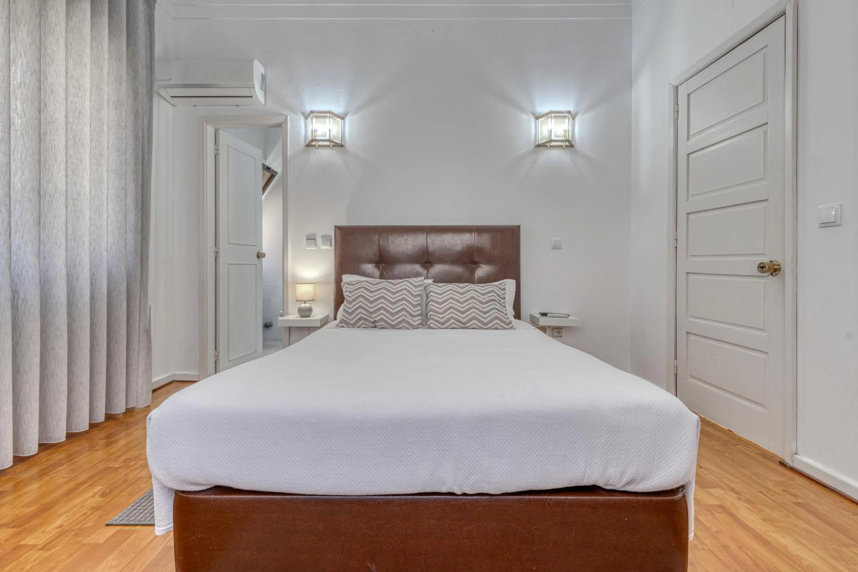 Bed in Hotel Borsalino