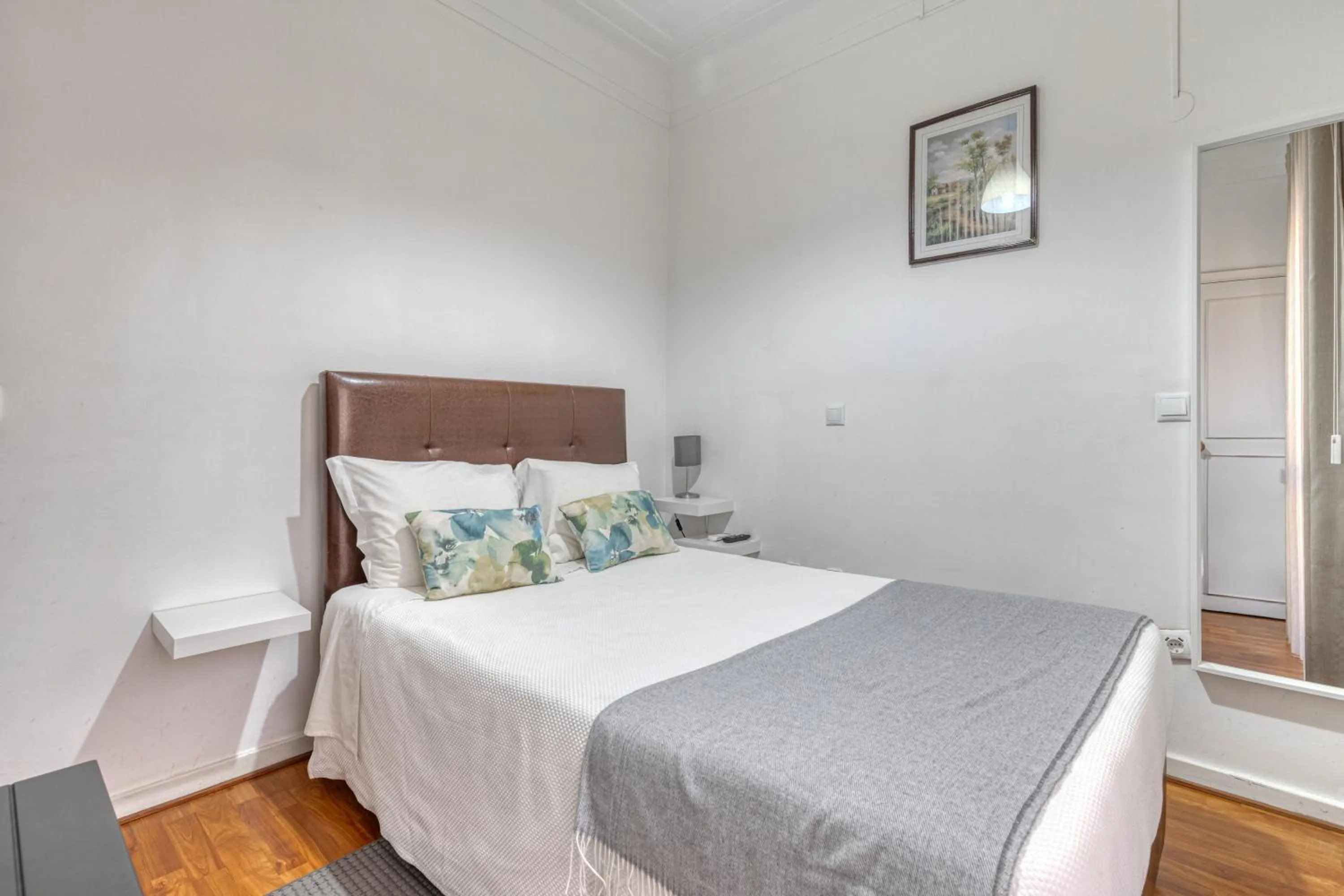 Bed in Hotel Borsalino