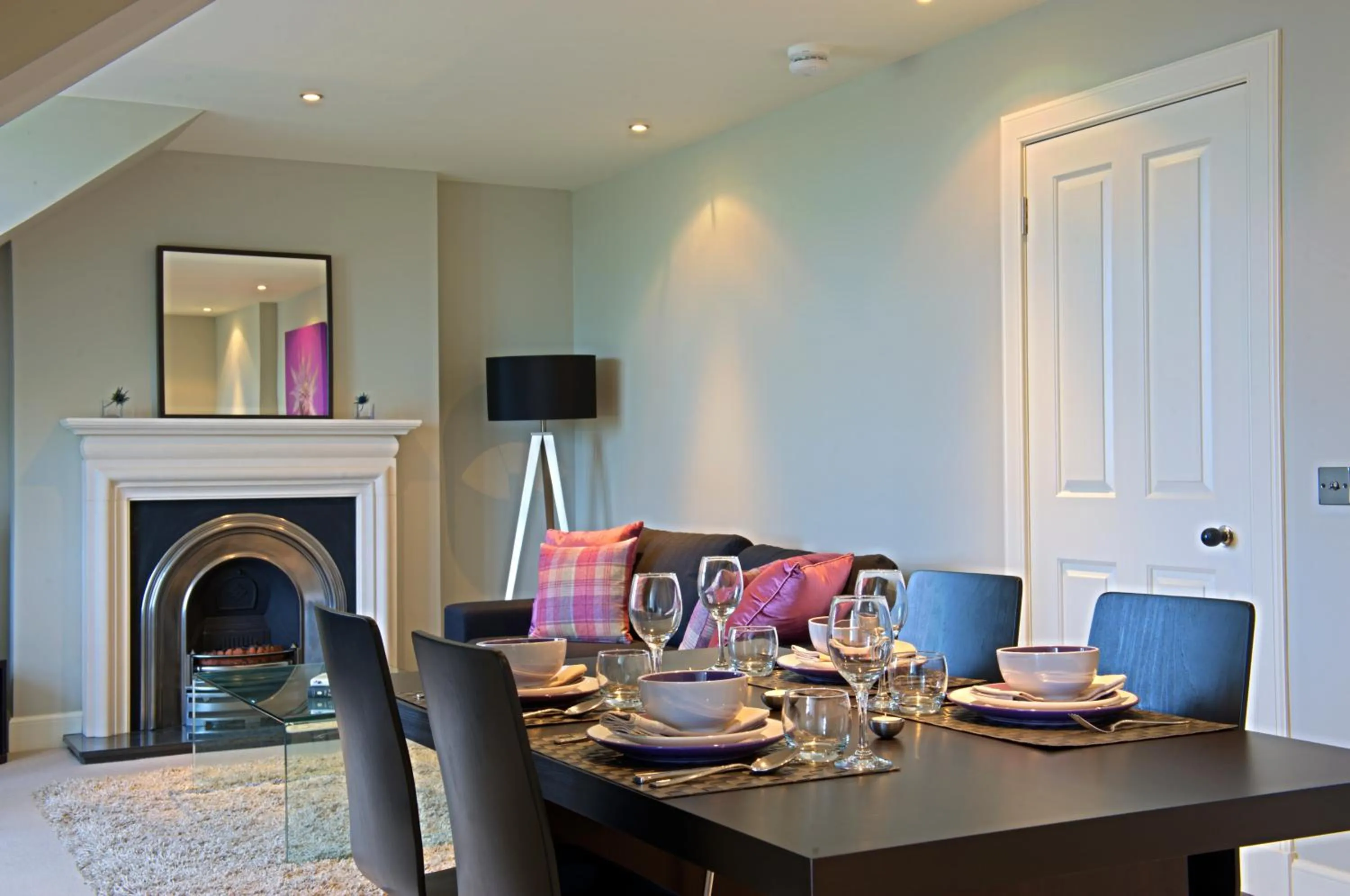 Dining area in Destiny Scotland - Q-Residence