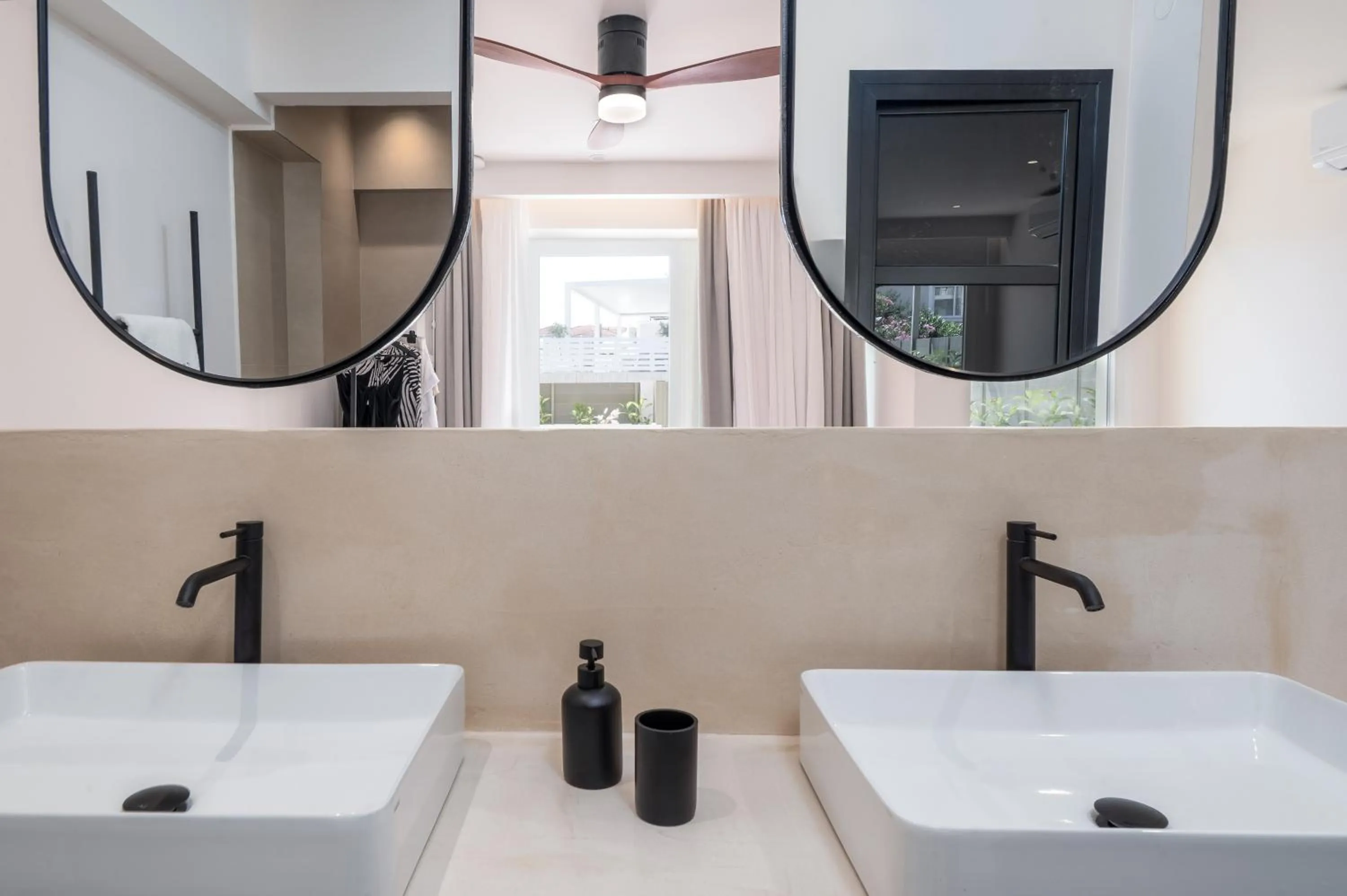 Bathroom in Socrates Apartments