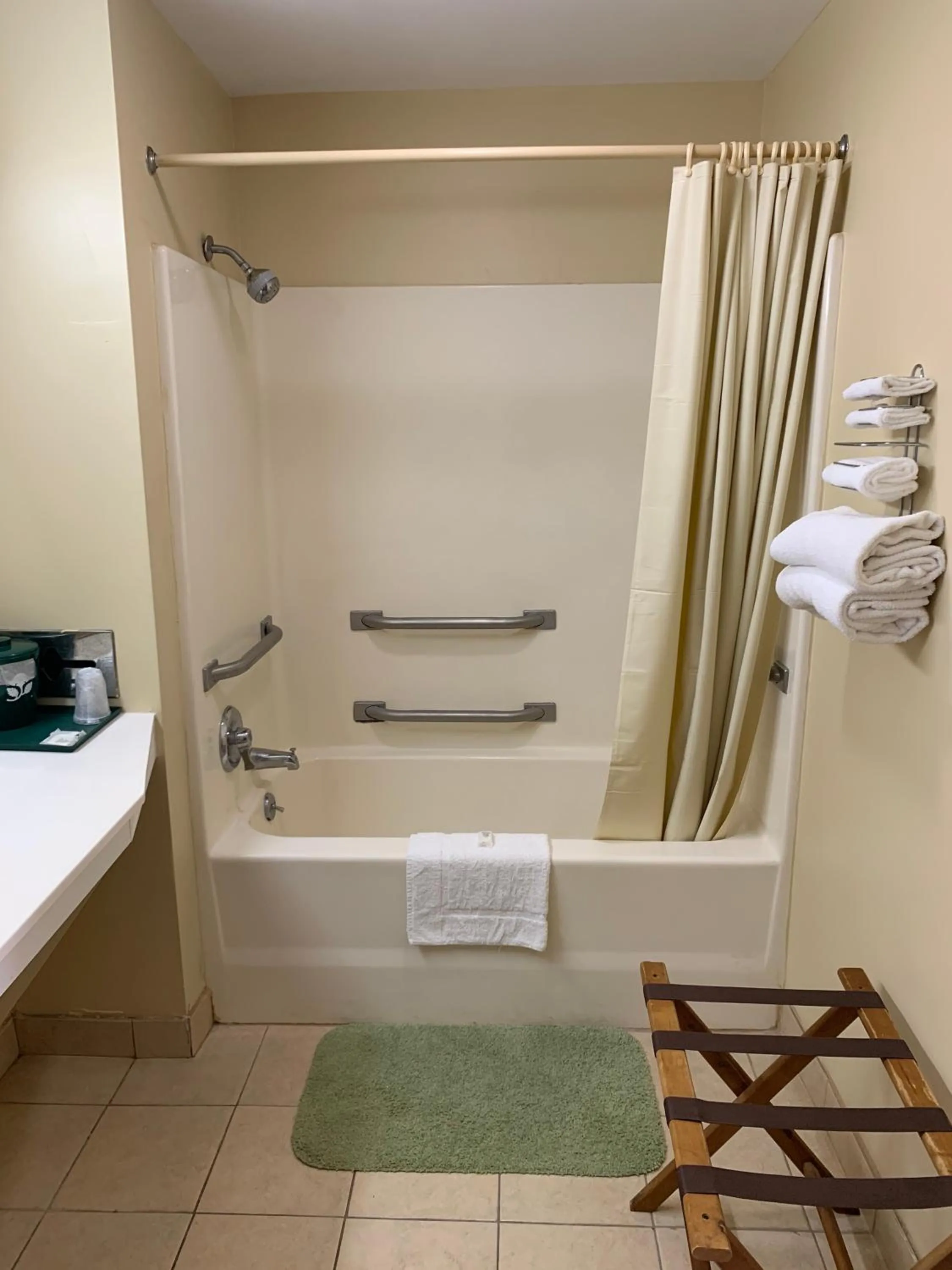 Shower in Western Motel - Jesup