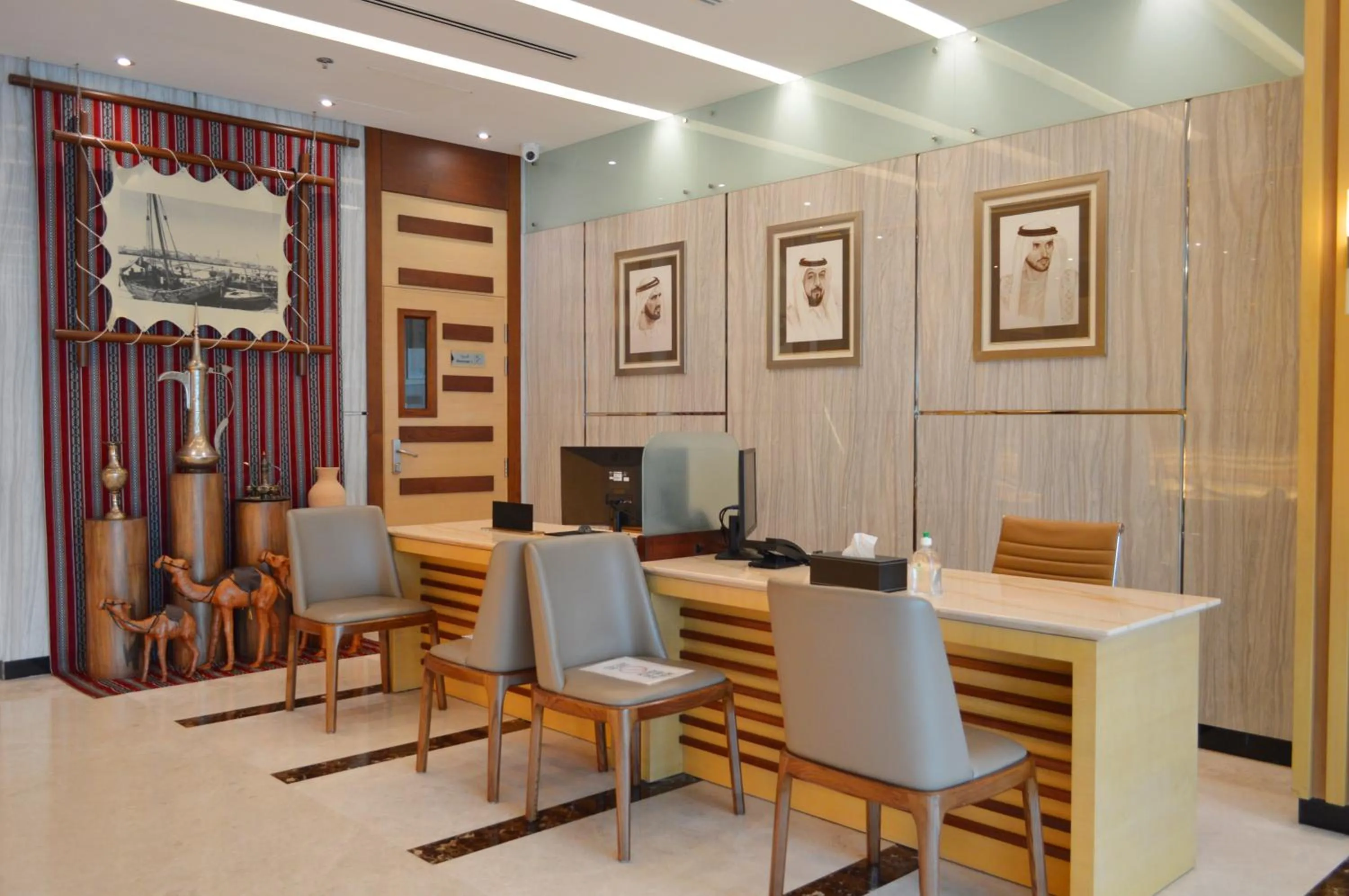Lobby or reception in Tulip Al Barsha Hotel Apartment
