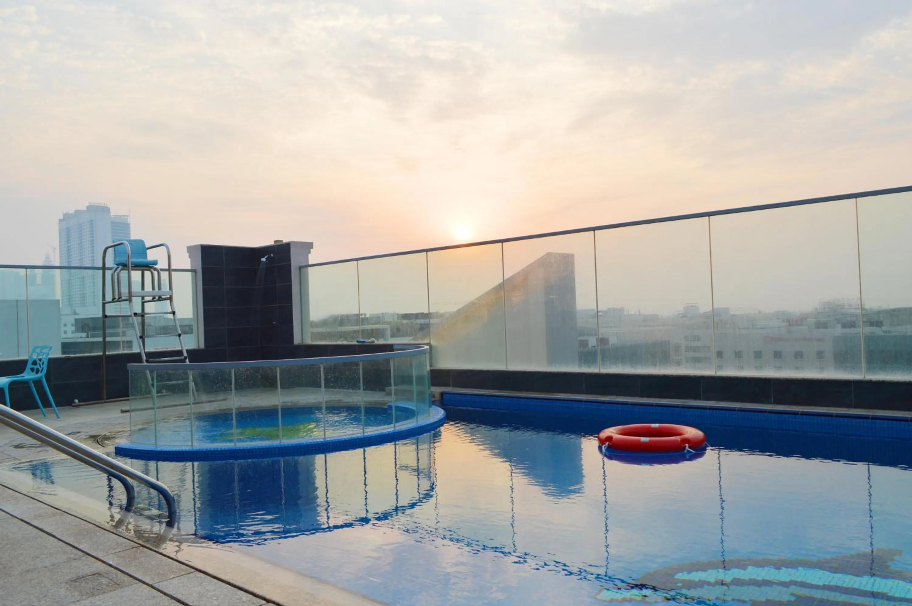 Swimming pool in Tulip Al Barsha Hotel Apartment