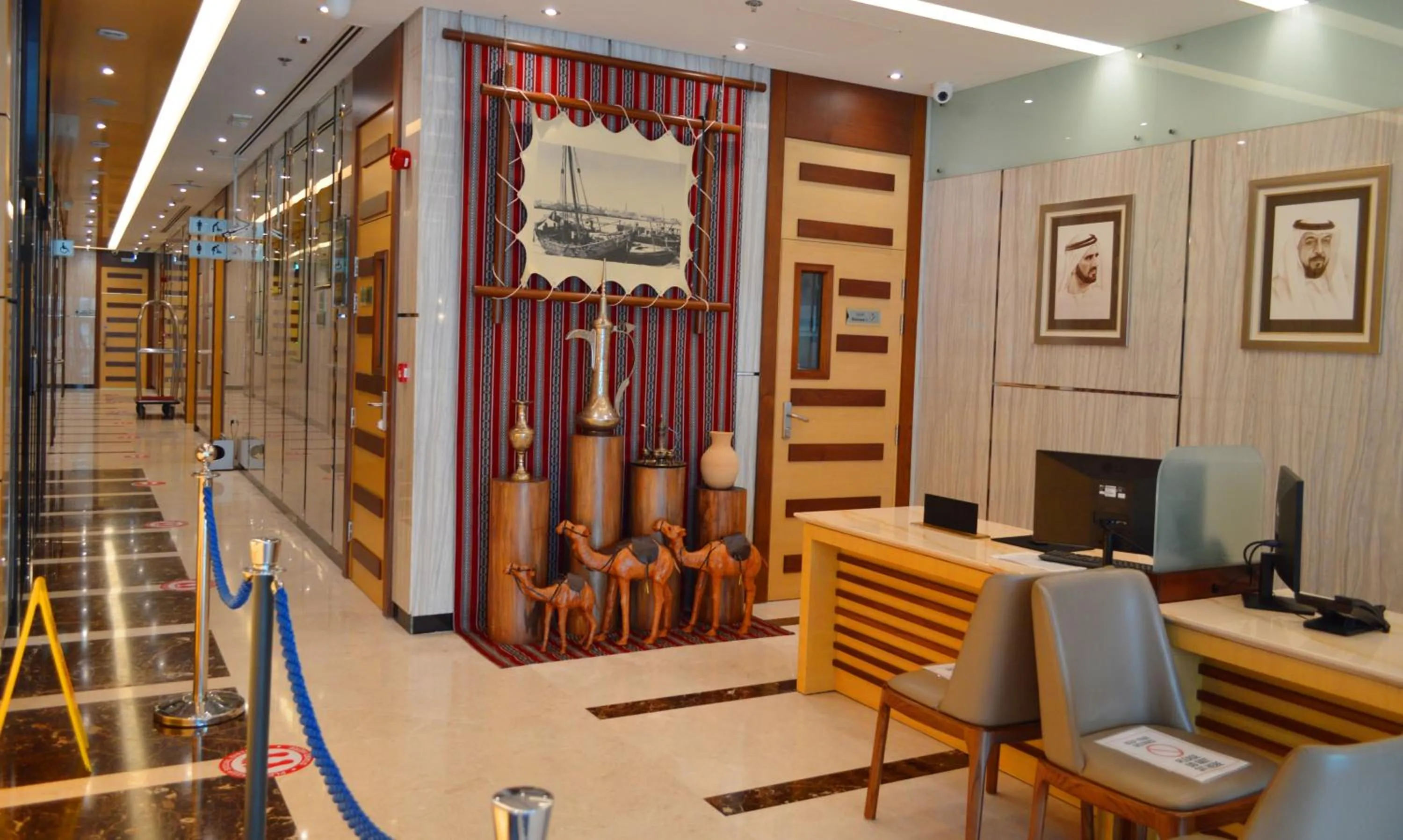 Lobby or reception in Tulip Al Barsha Hotel Apartment