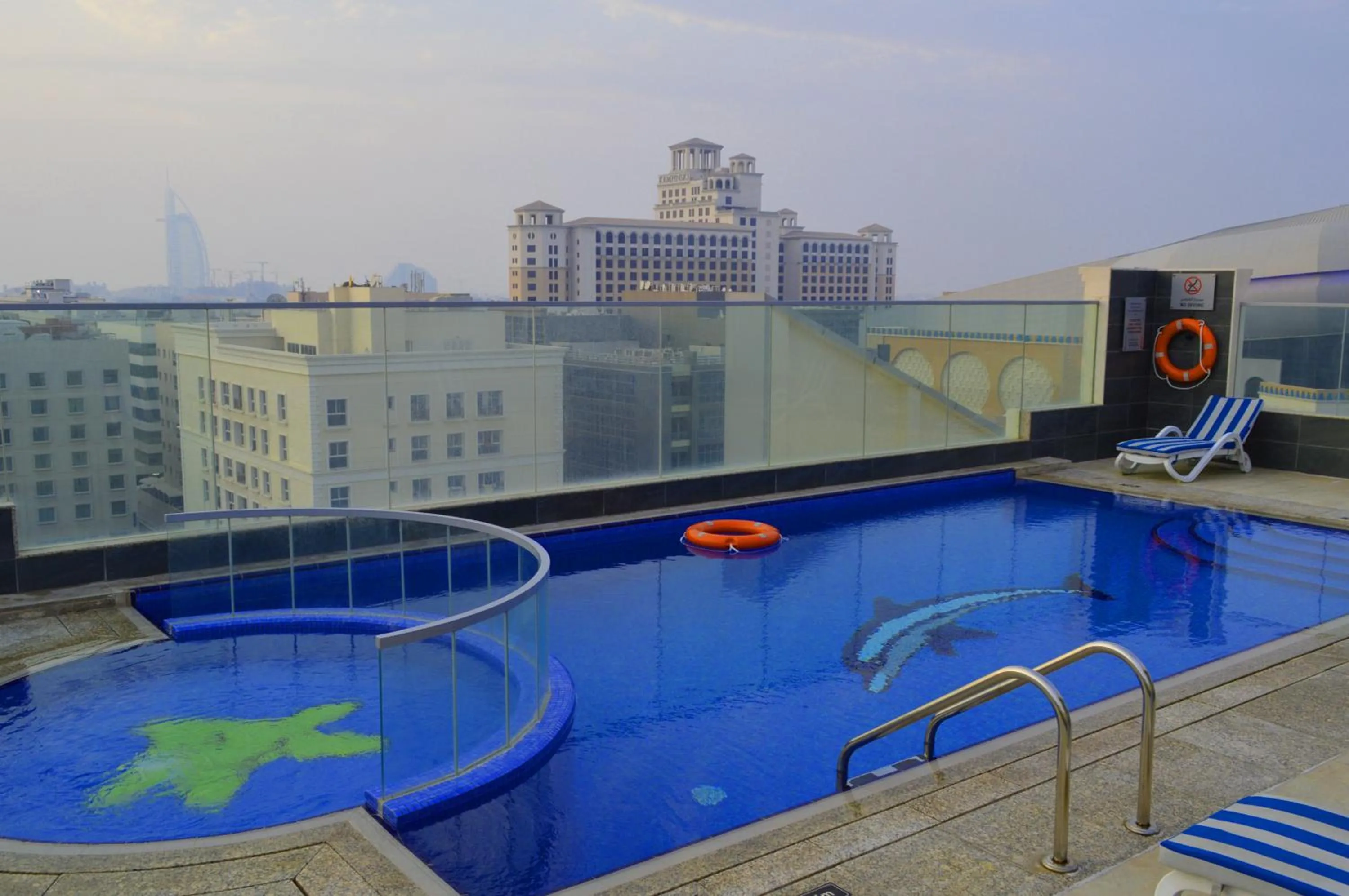Pool view in Tulip Al Barsha Hotel Apartment