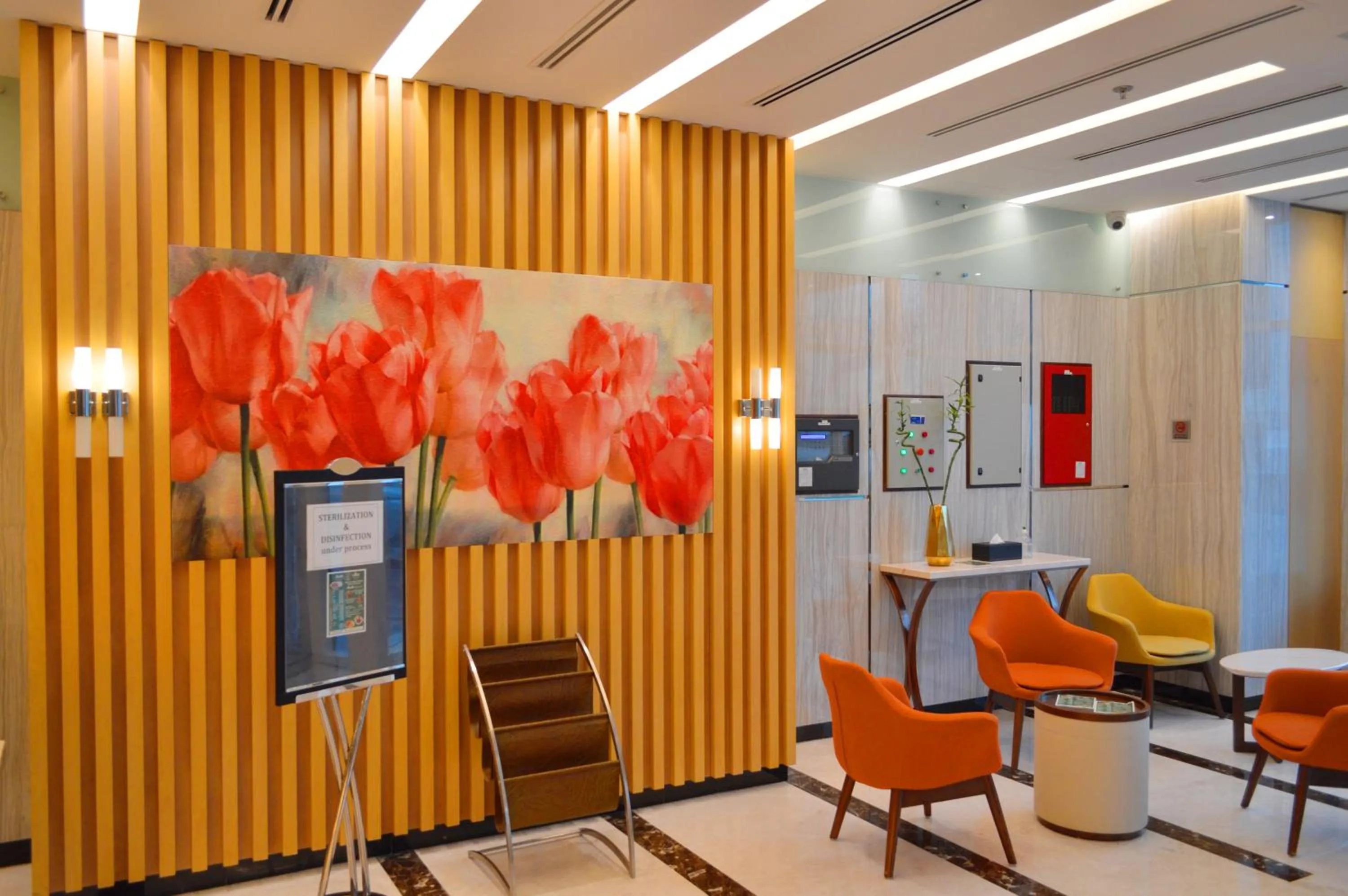 Lobby or reception in Tulip Al Barsha Hotel Apartment