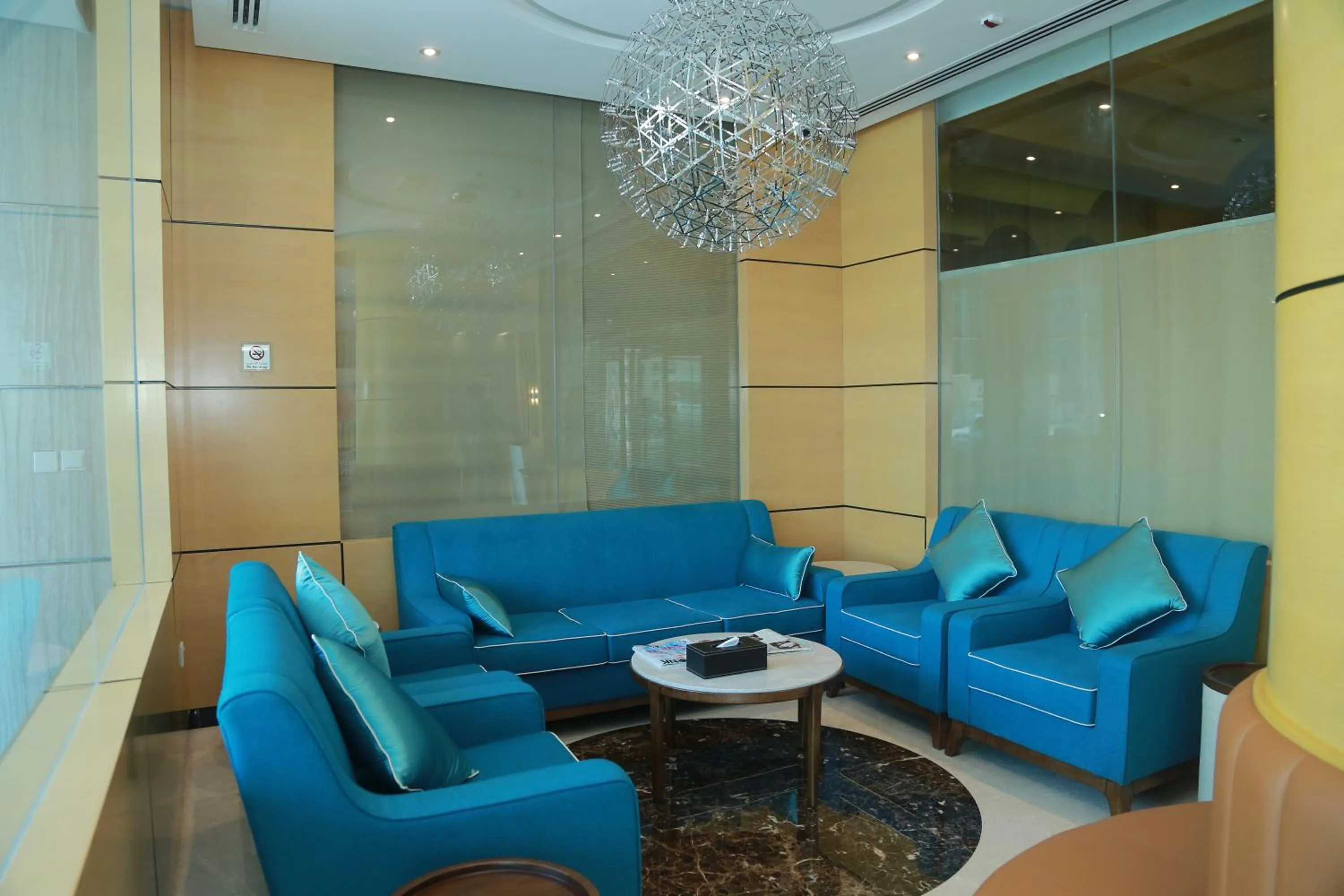 Lobby or reception in Tulip Al Barsha Hotel Apartment