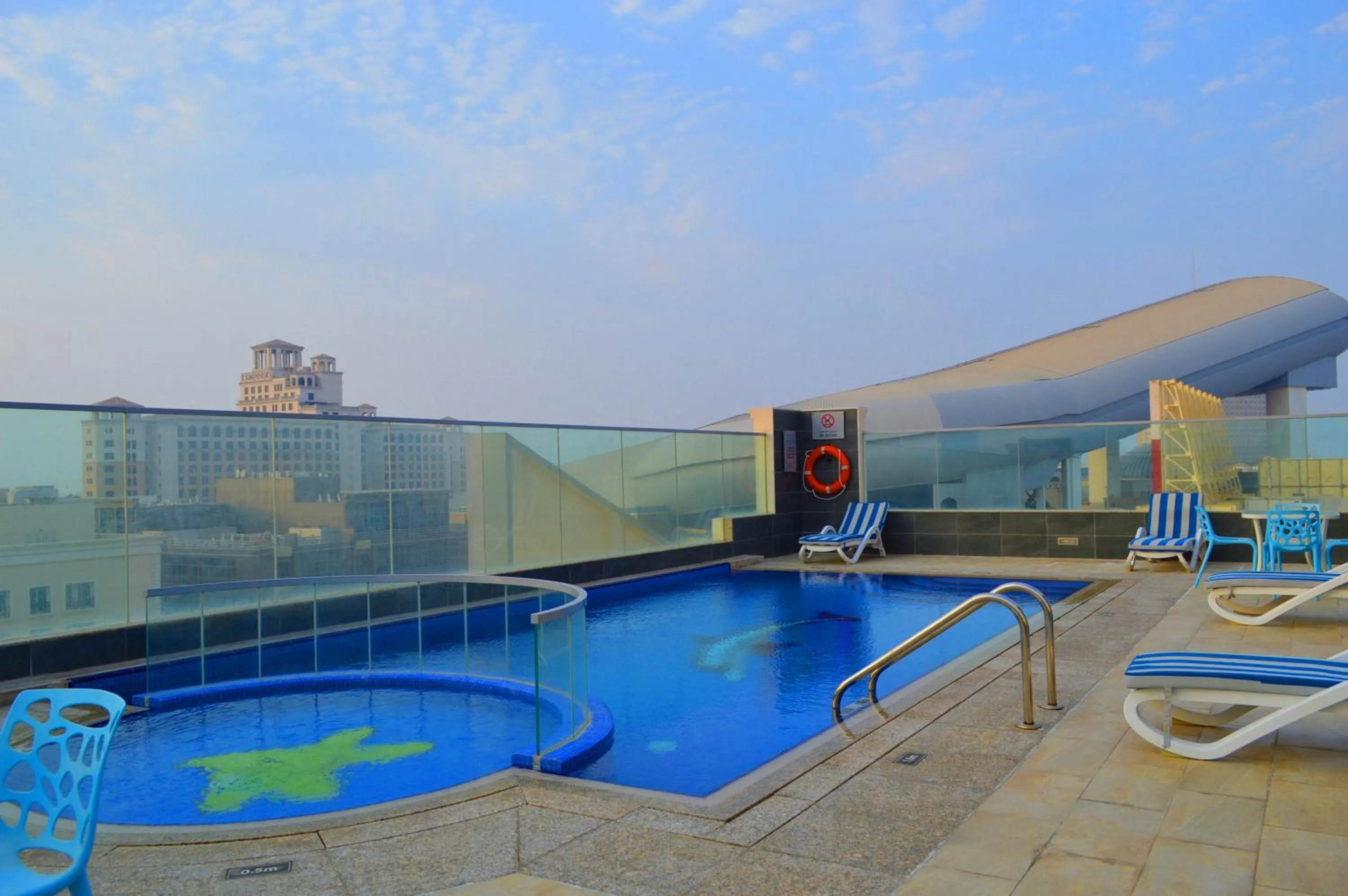 Swimming pool in Tulip Al Barsha Hotel Apartment