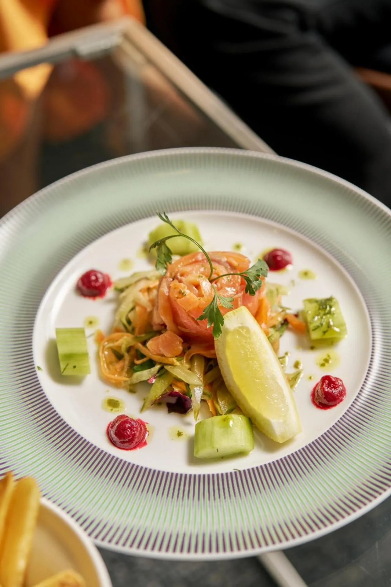 Restaurant/places to eat in Herbert Park Hotel and Park Residence