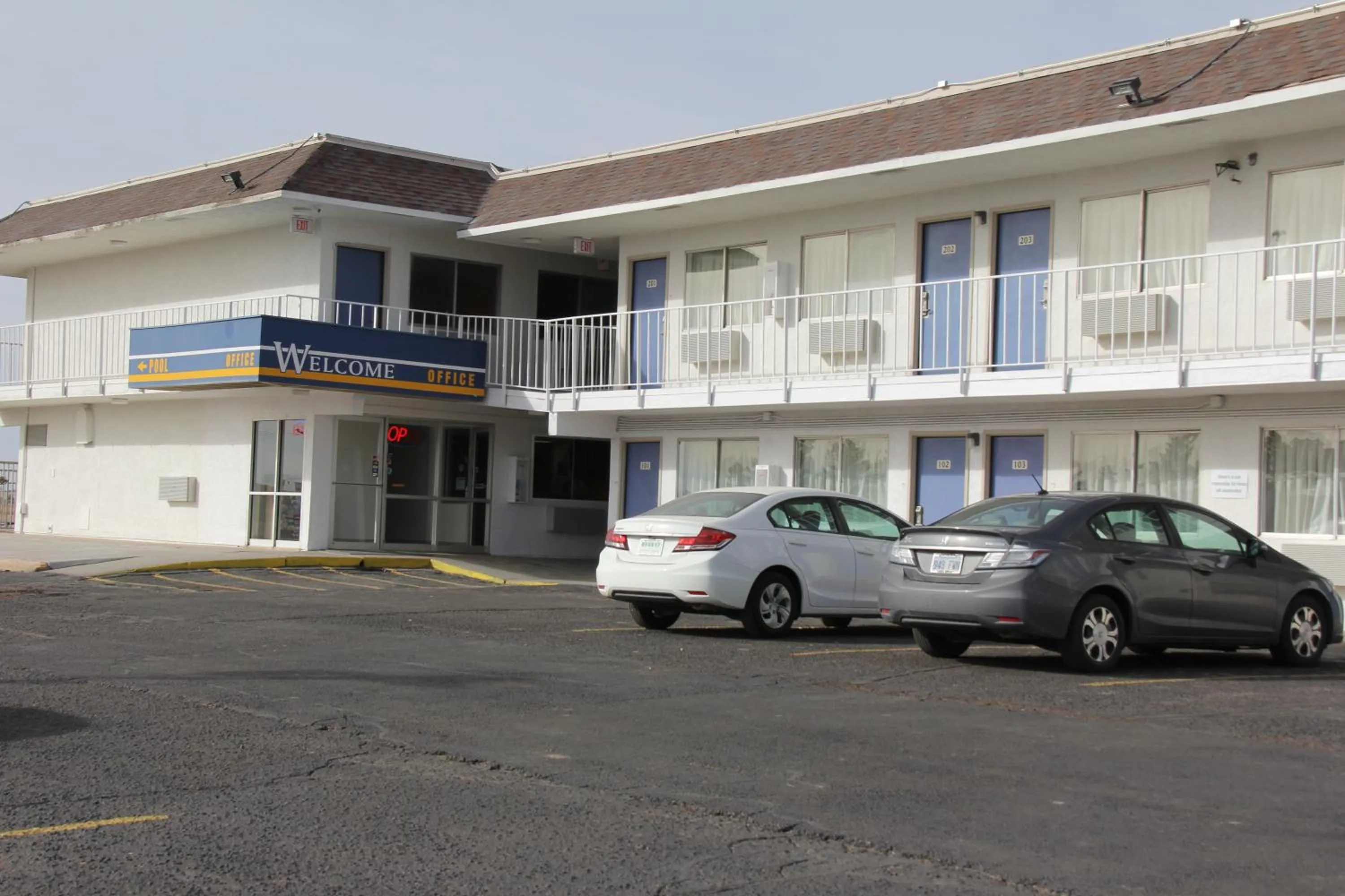 Parking in Motel 6-Goodland, KS
