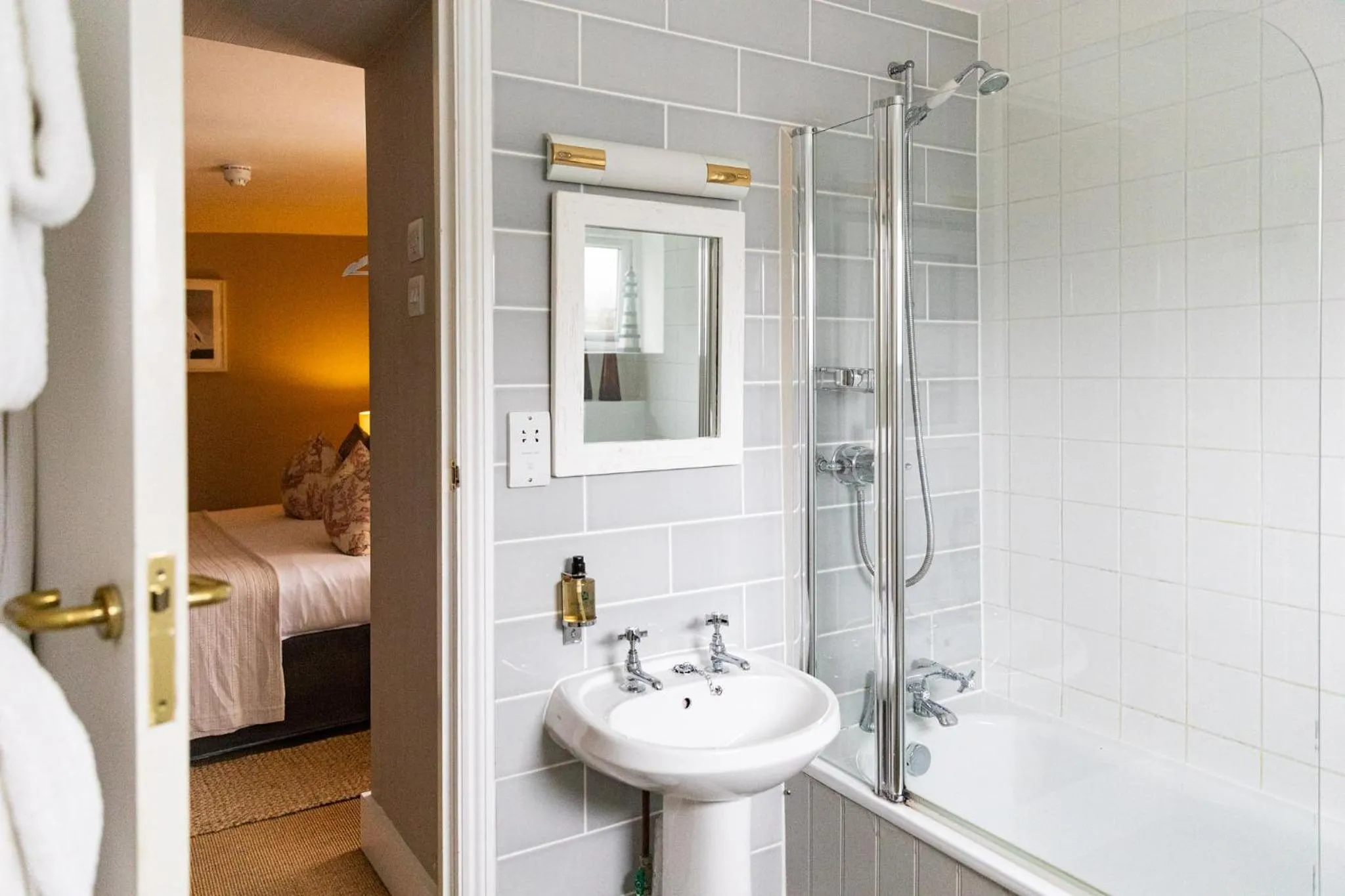 Bathroom, Bed in The Georgian House