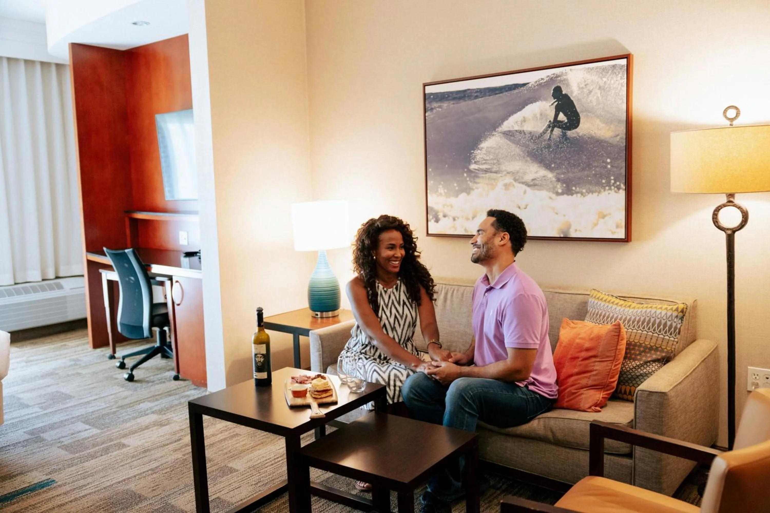 Photo of the whole room in Courtyard by Marriott Santa Barbara Goleta