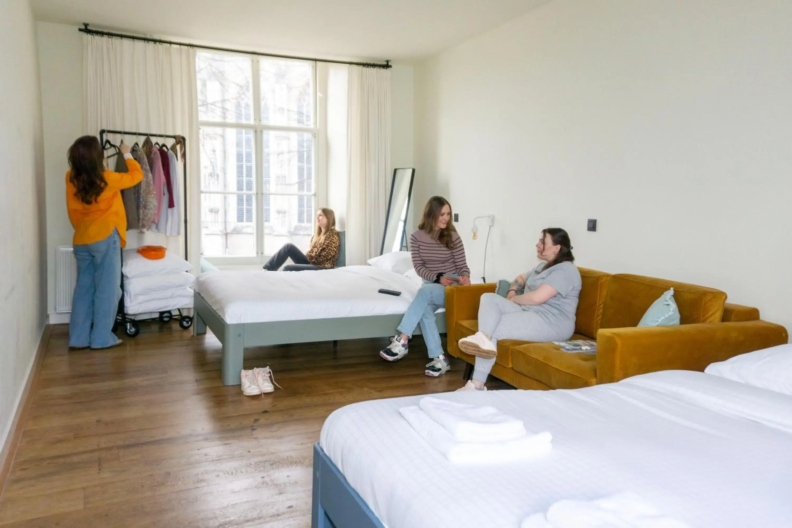 Deluxe Quadruple Room in Hotel in het huis van Deventer Deluxe Quadruple Room in Hotel in het huis van Deventer