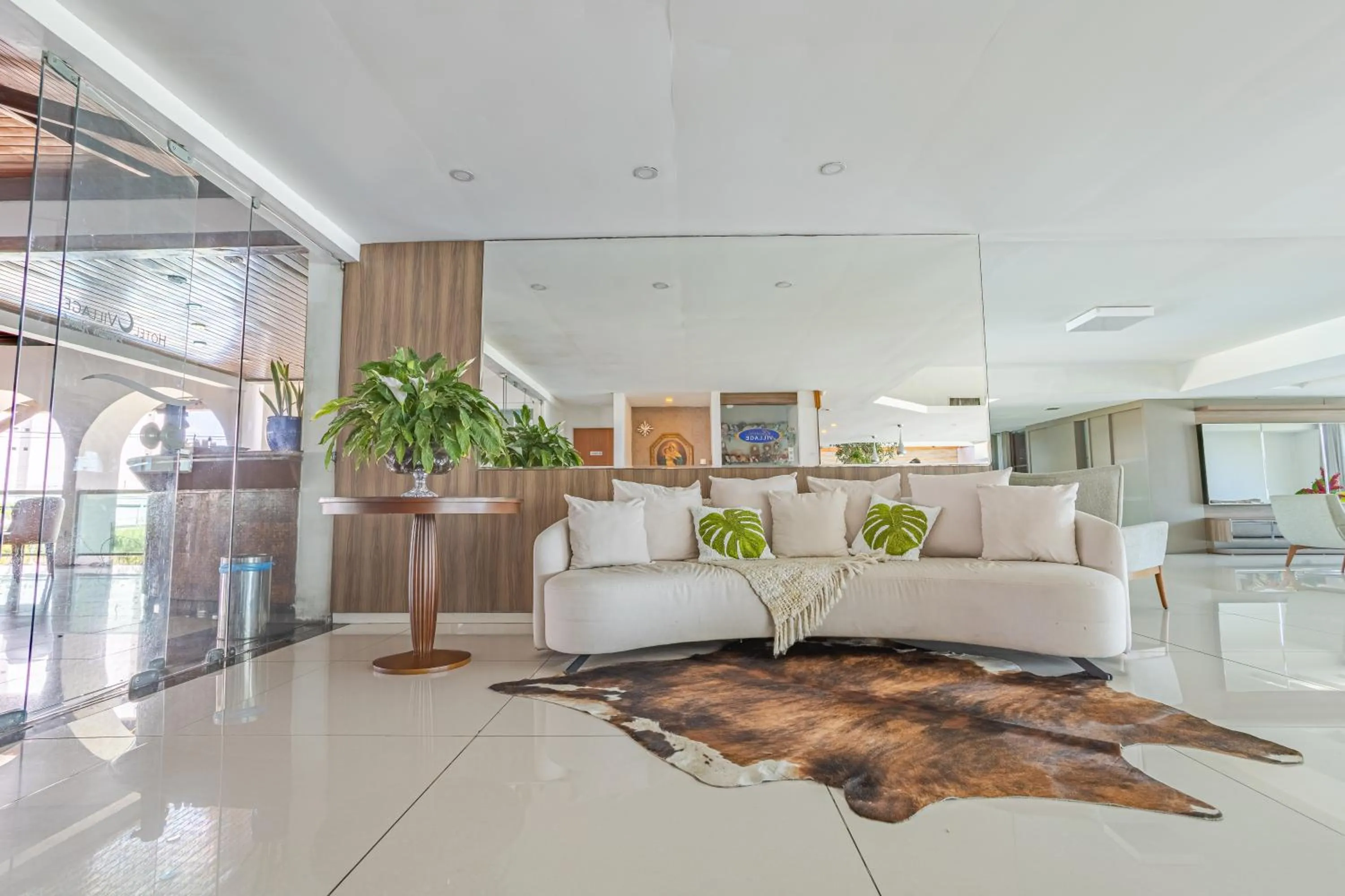 Lobby or reception in Hotel Village Premium Campina Grande