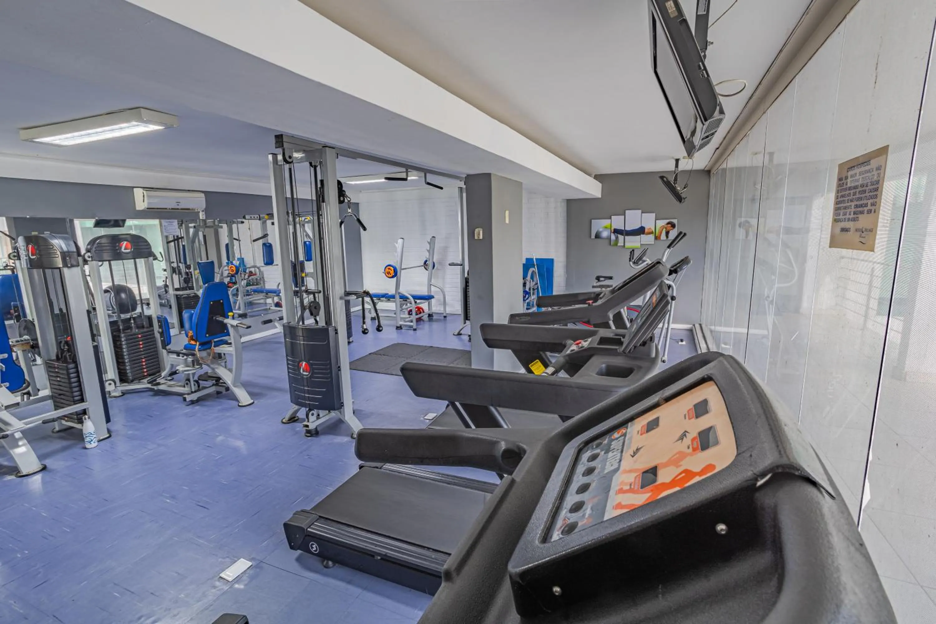 Fitness centre/facilities in Hotel Village Premium Campina Grande
