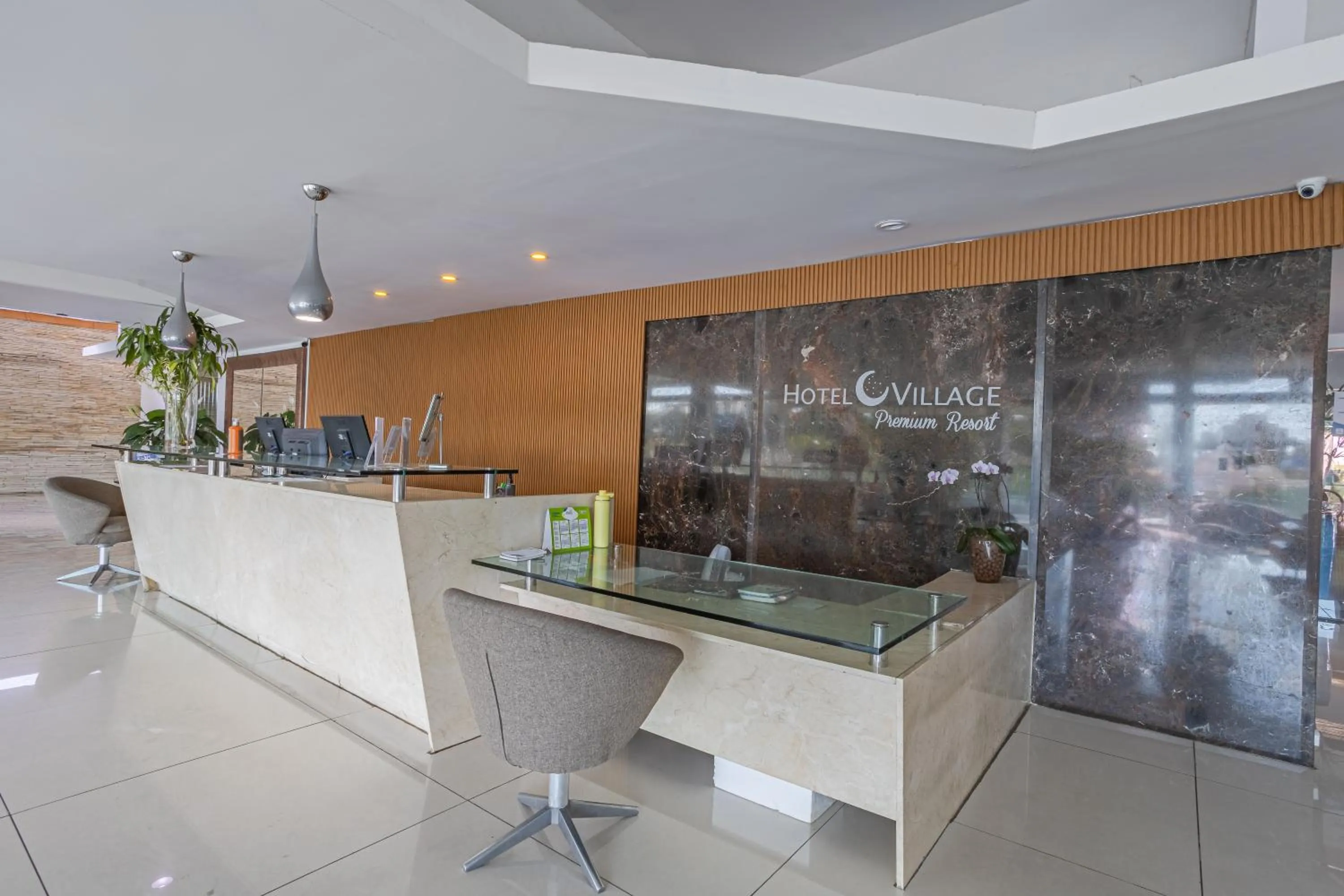 Lobby or reception in Hotel Village Premium Campina Grande
