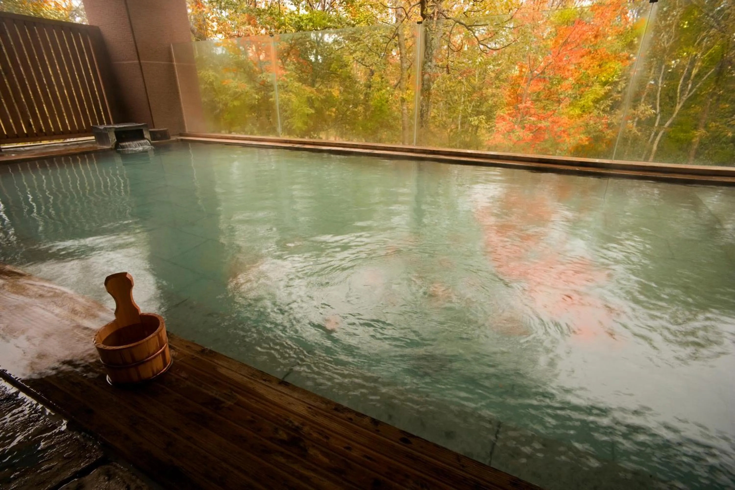 Open Air Bath in Hotel Kanronomori