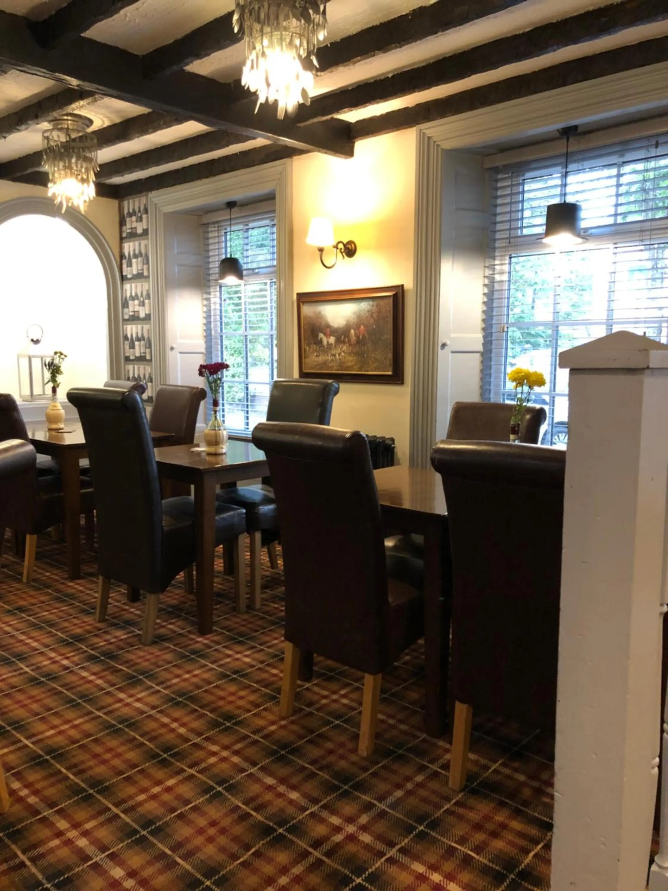 Dining area in The Brewers Arms