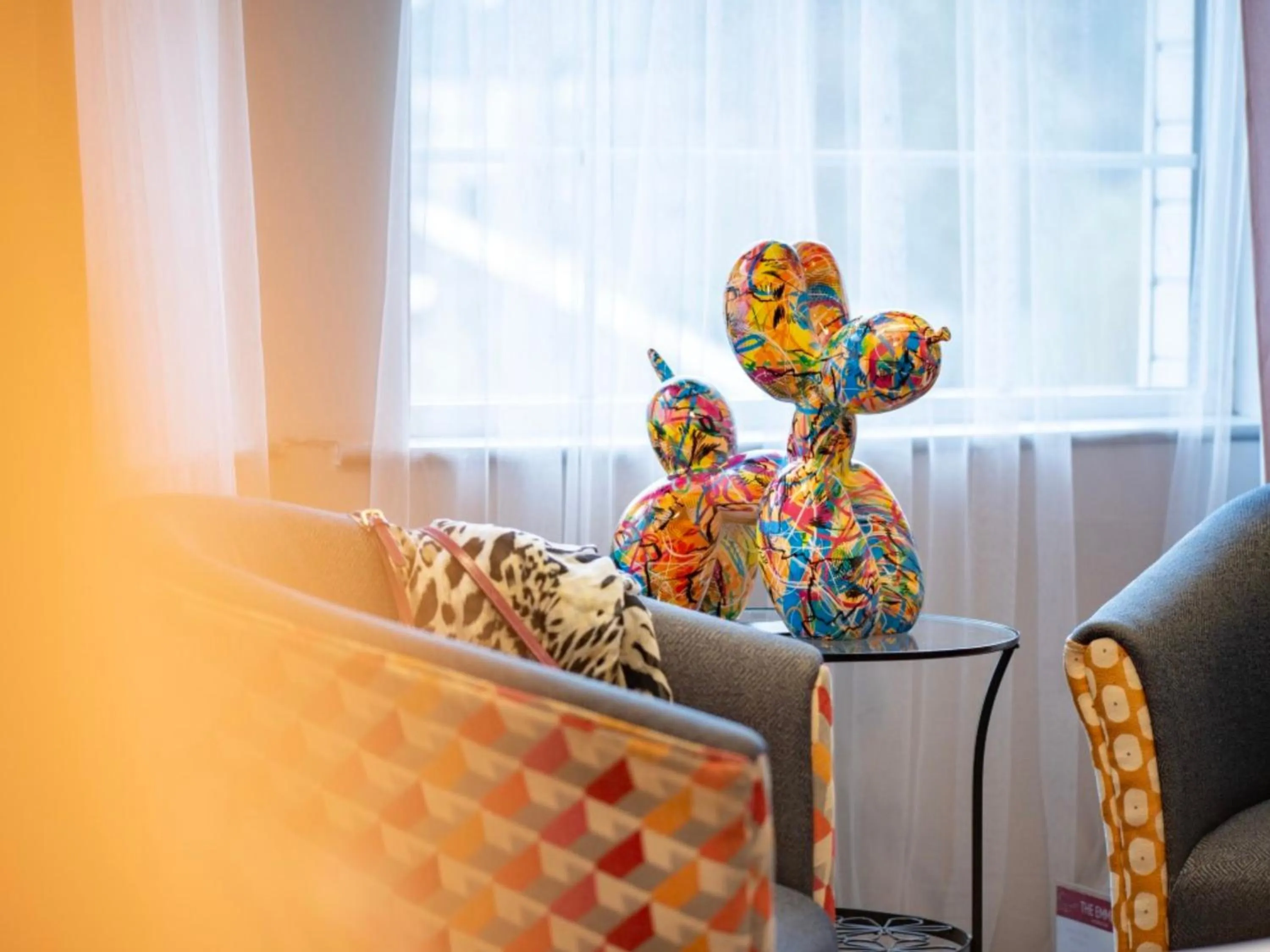 Decorative detail in Emmet Hotel