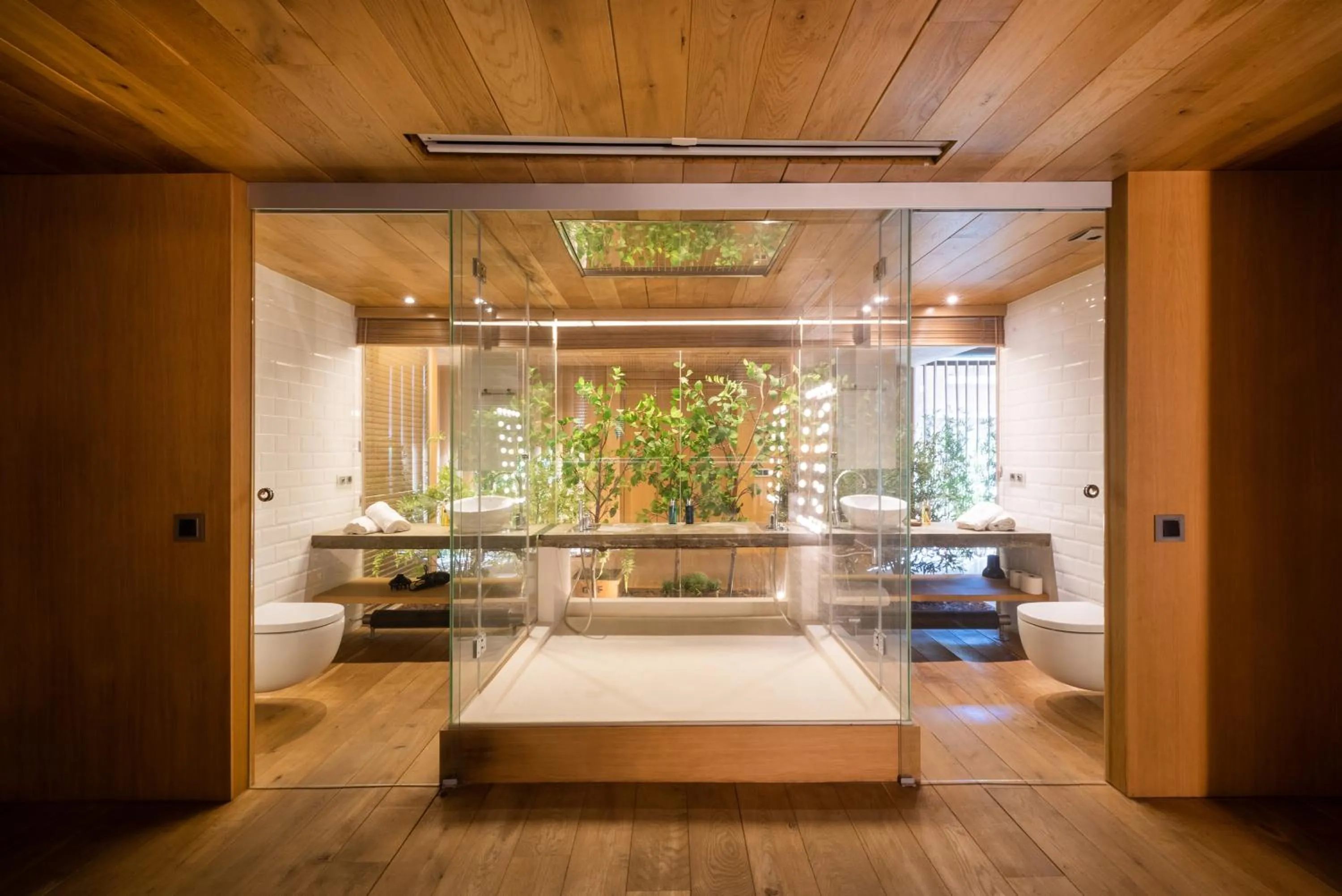 Shower in Petit Luxe Loft