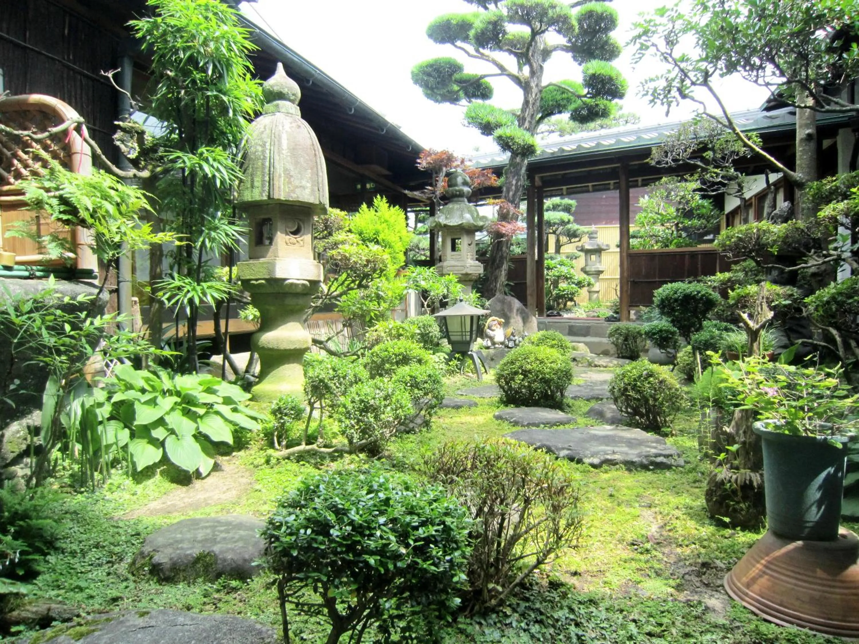 Garden in Ryokan Taishoro