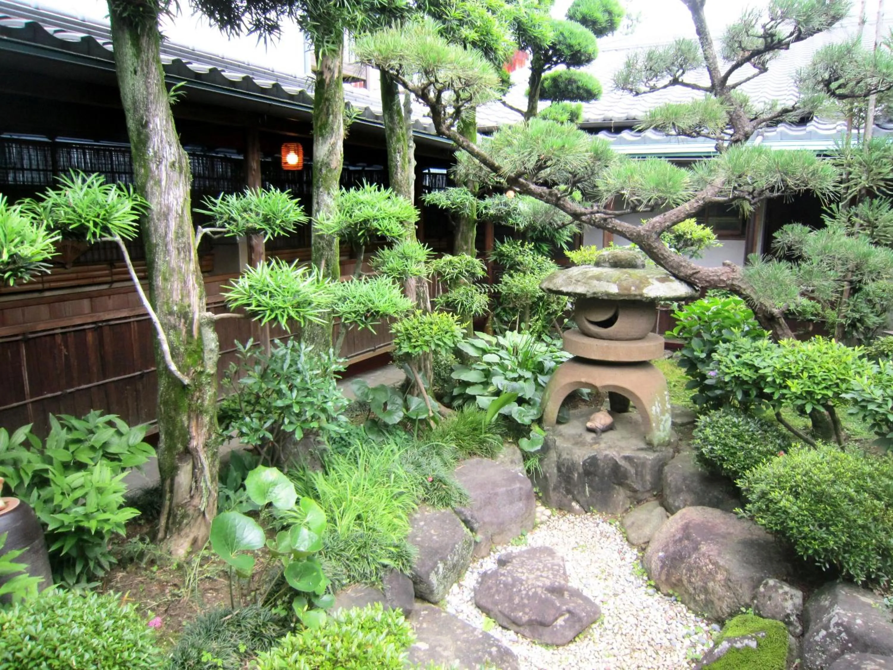 Garden in Ryokan Taishoro