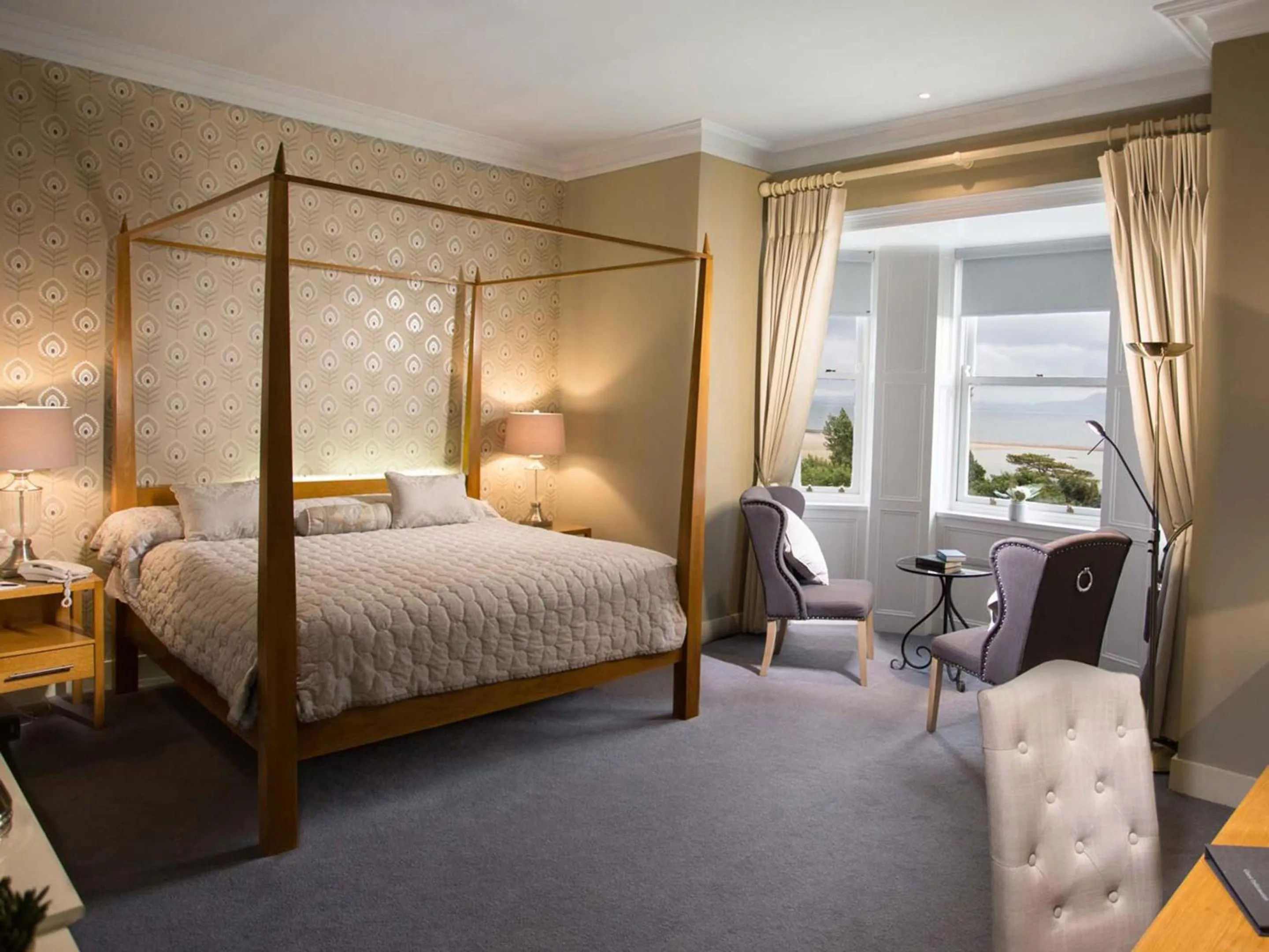 Bedroom, Bed in Mulranny Park Hotel