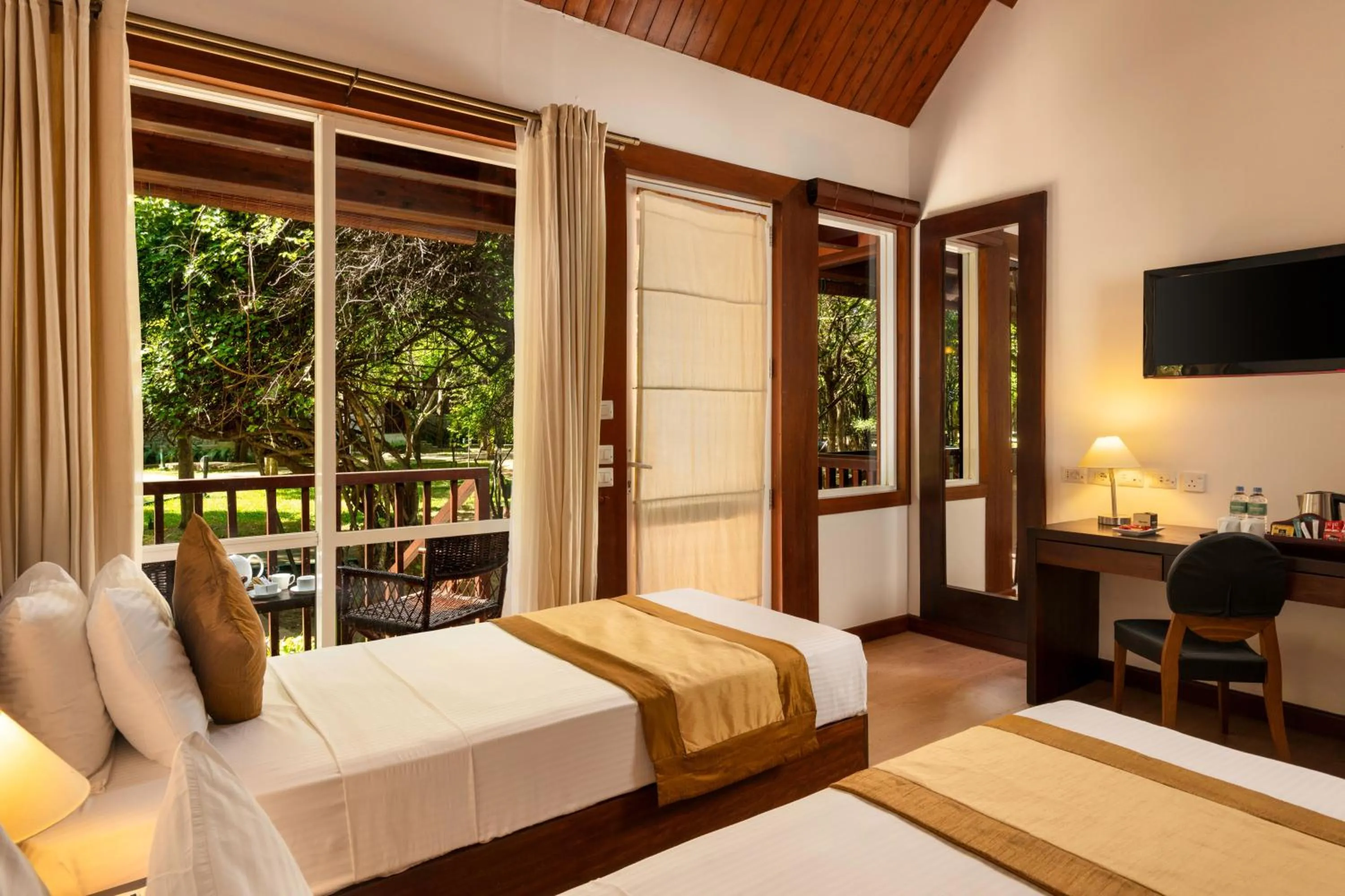 View (from property/room), Bed in Occidental Paradise Dambulla