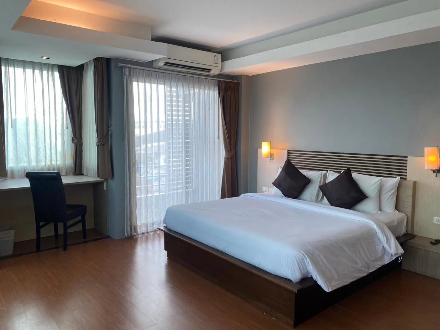 Bed in Green Hotel and Resort