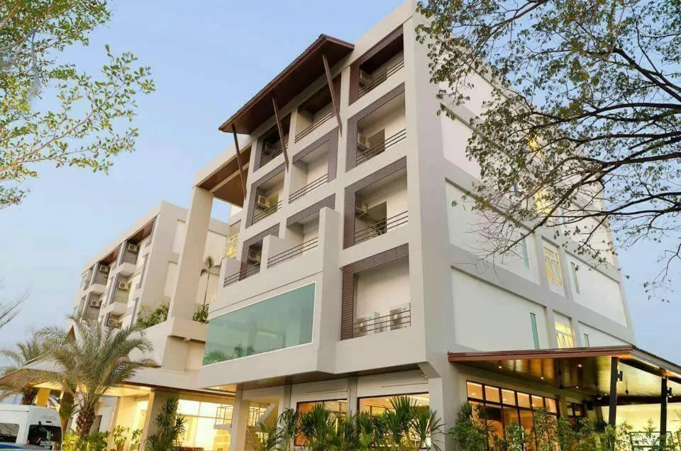 Property building in Green Hotel and Resort