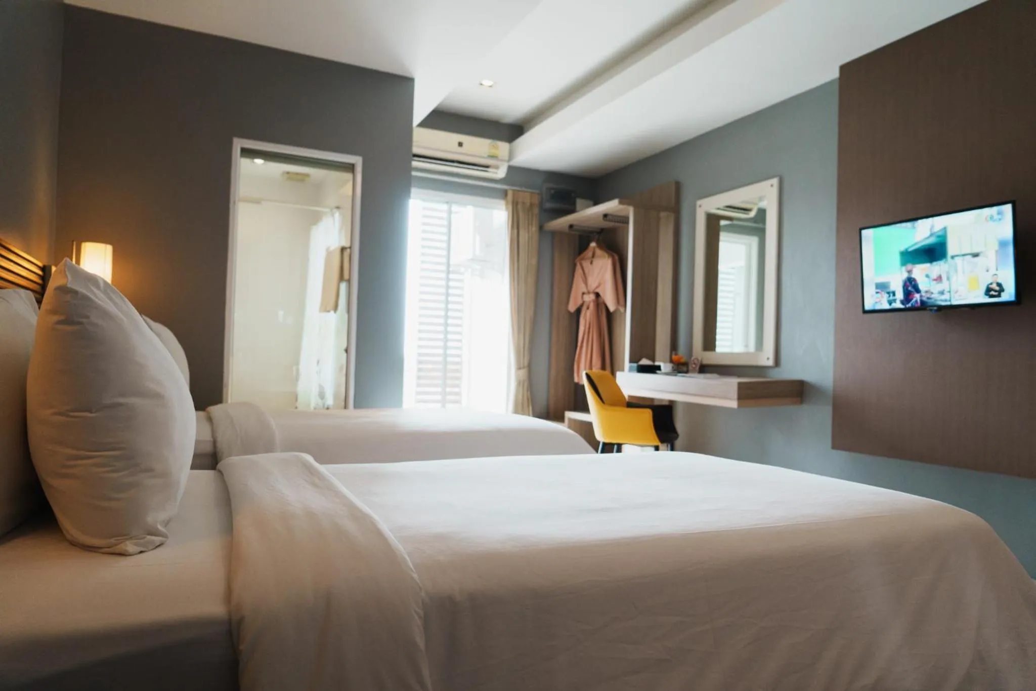 Bed in Green Hotel and Resort