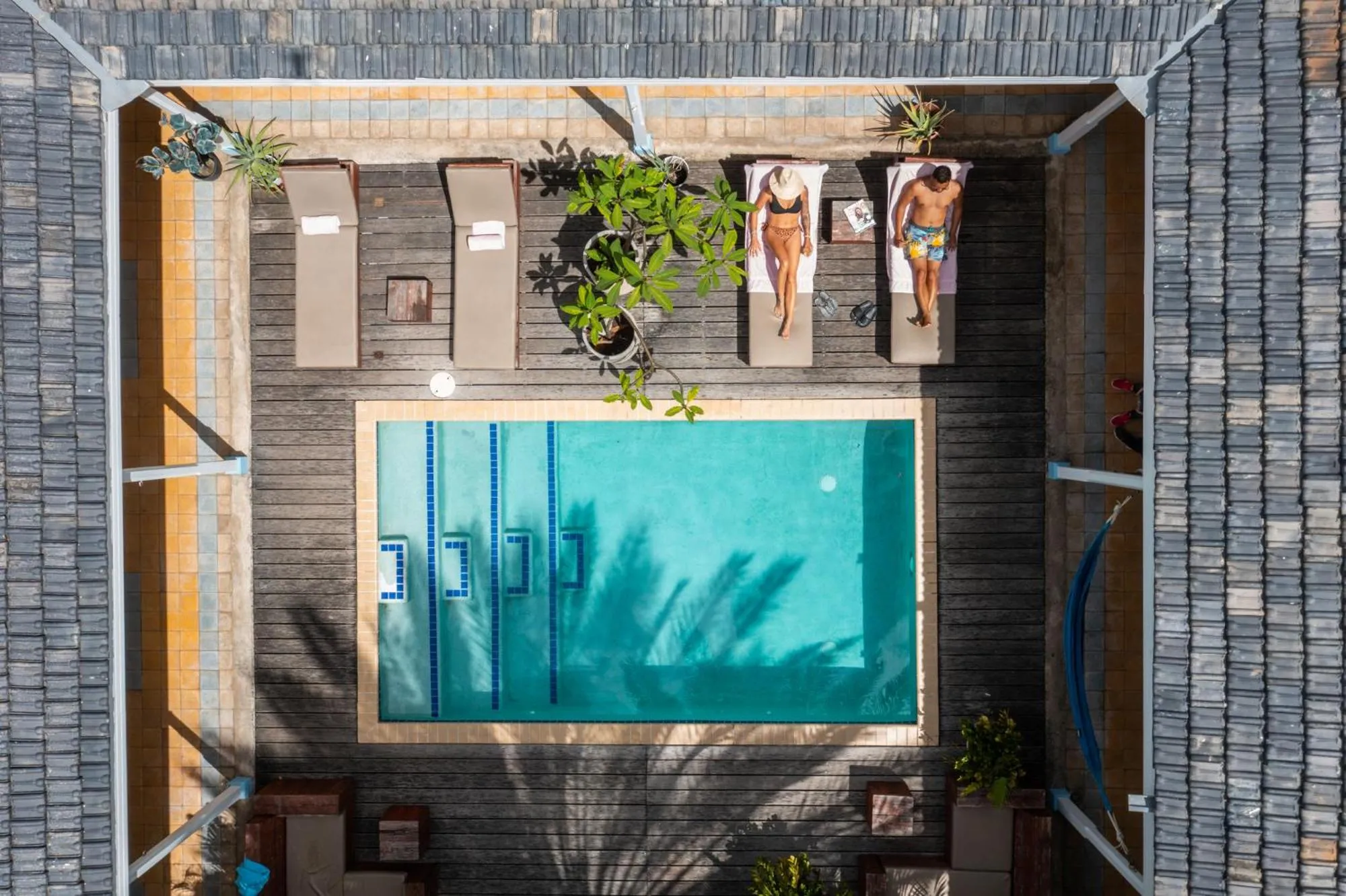 Garden in BOHO Bohemian Boutique Hotel