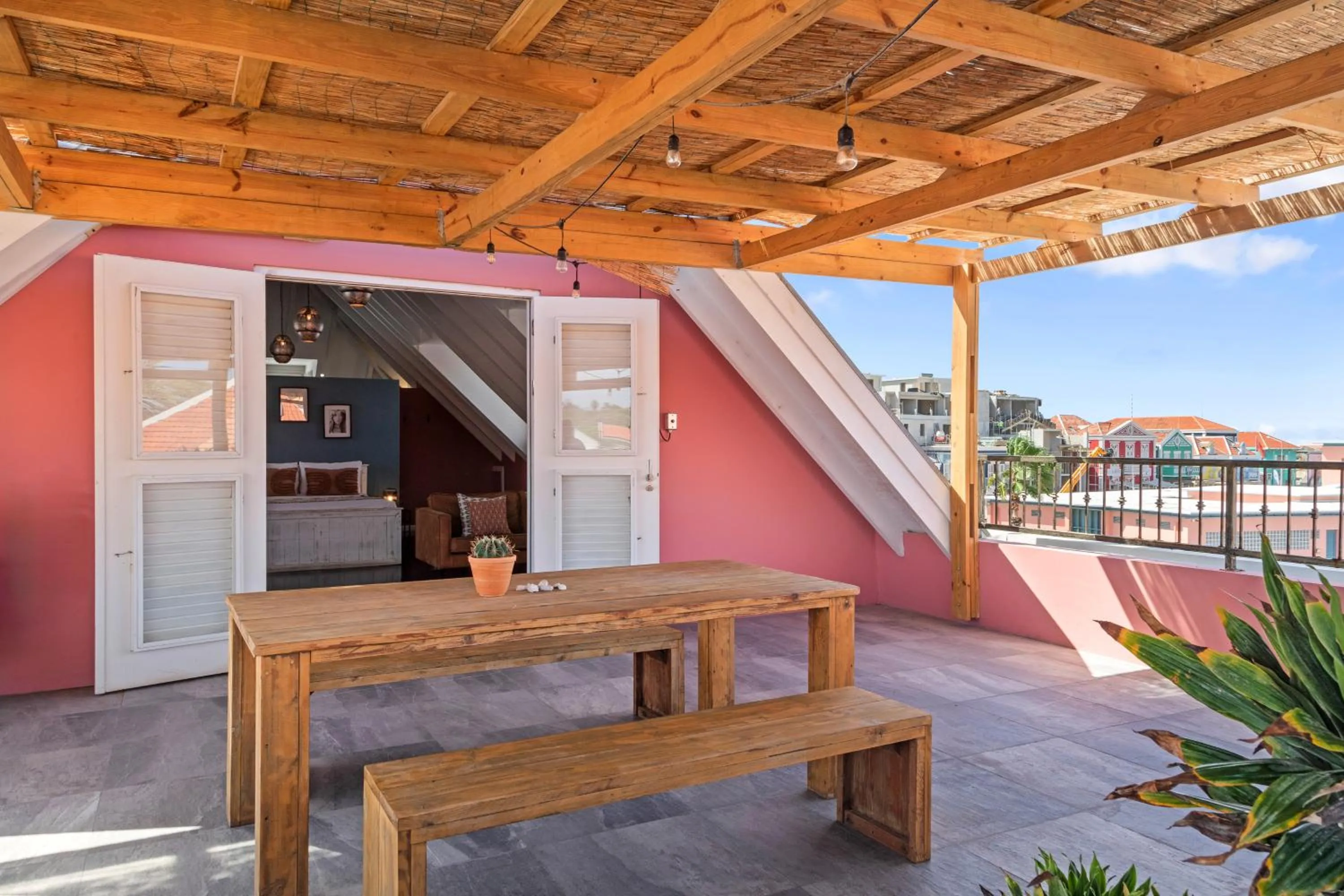Balcony/Terrace in BOHO Bohemian Boutique Hotel