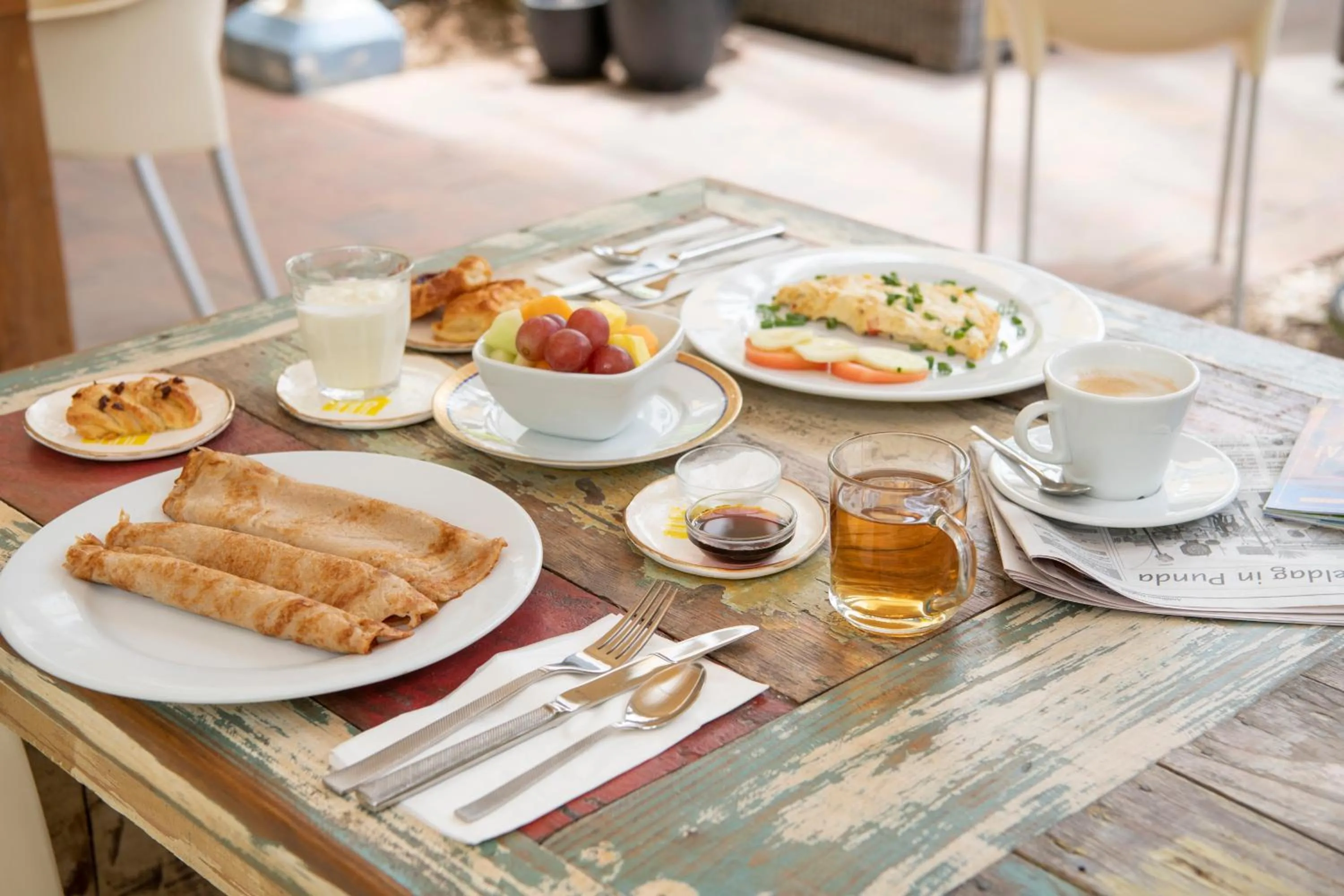 Breakfast in BOHO Bohemian Boutique Hotel