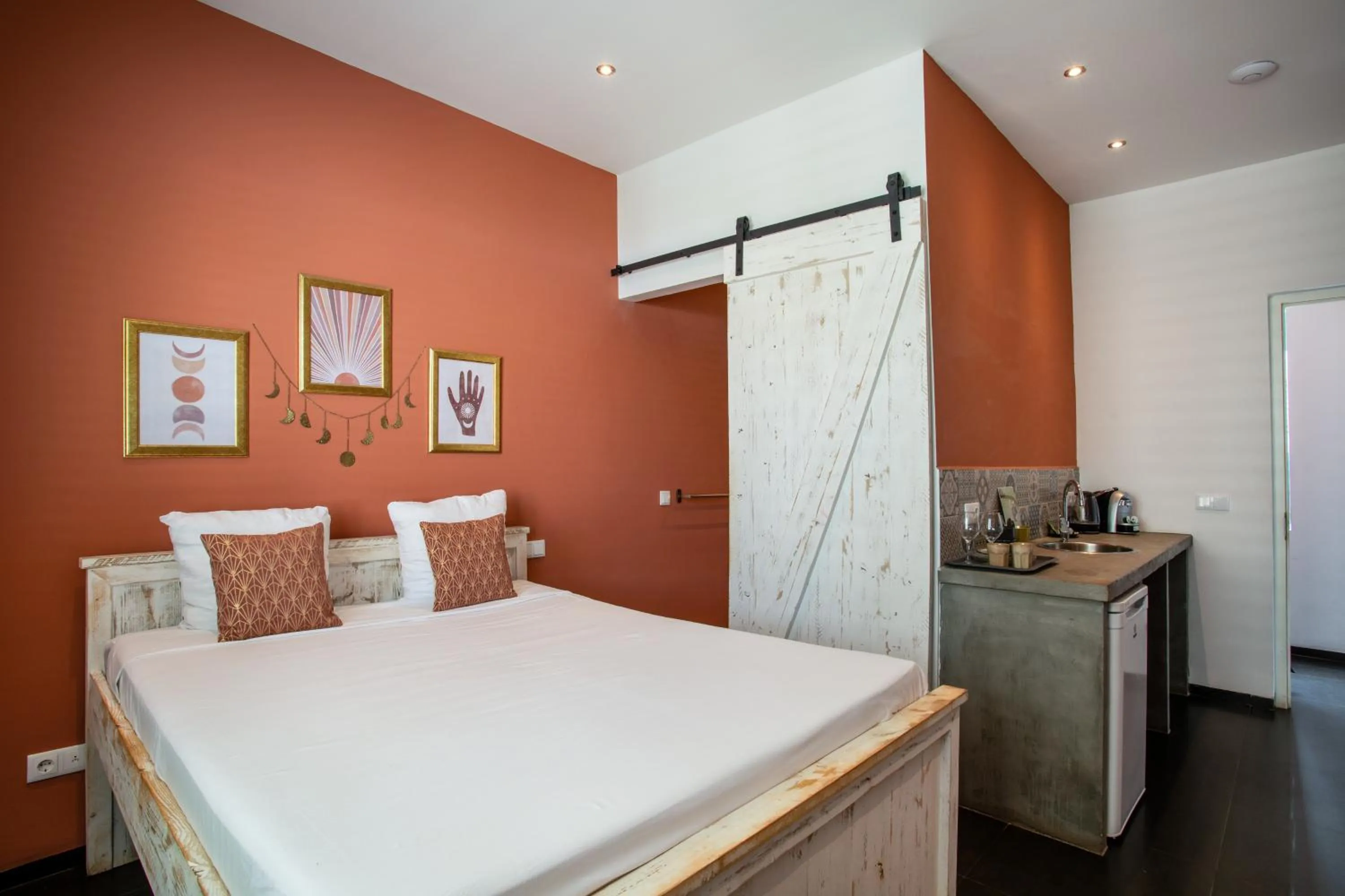 Bedroom, Bed in BOHO Bohemian Boutique Hotel