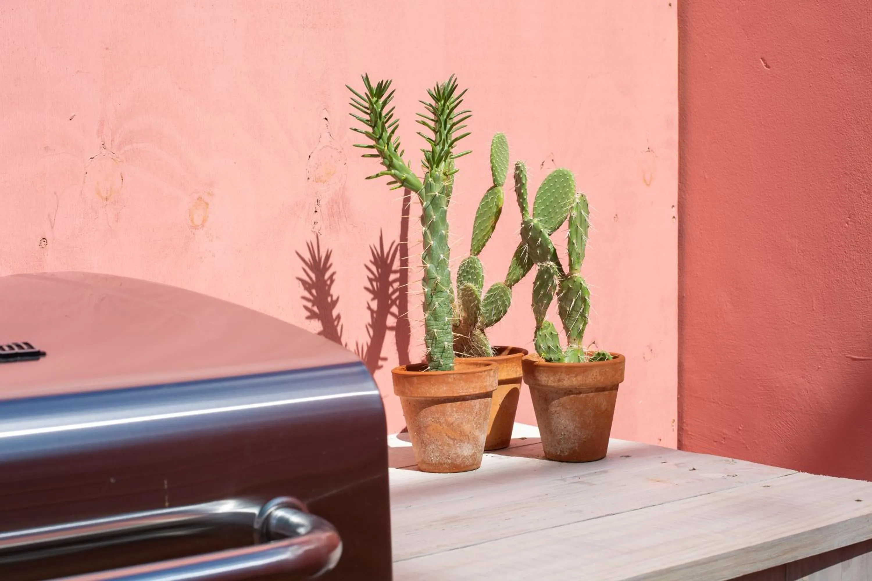 Patio in BOHO Bohemian Boutique Hotel