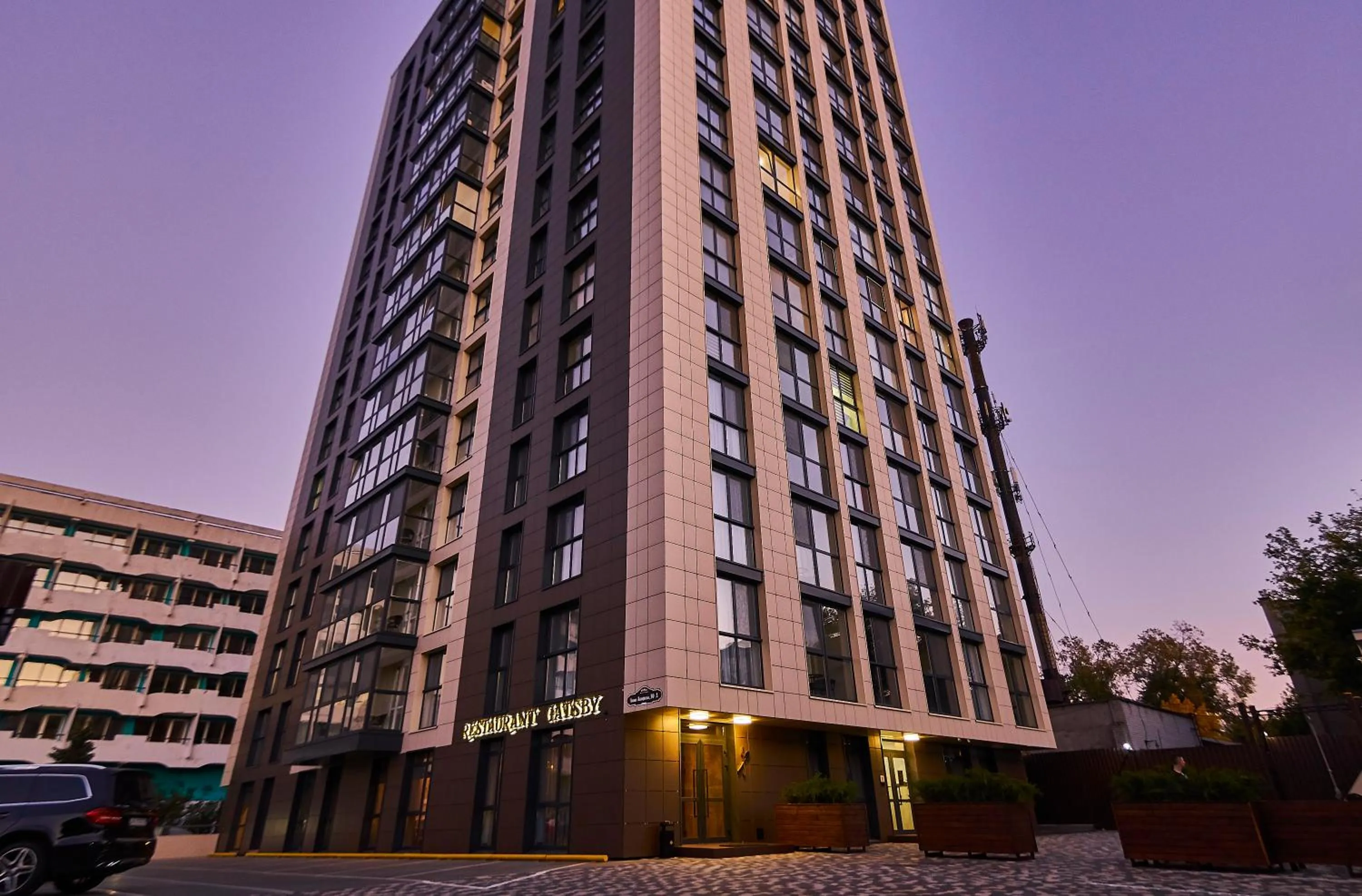 Property building in Light Hotel