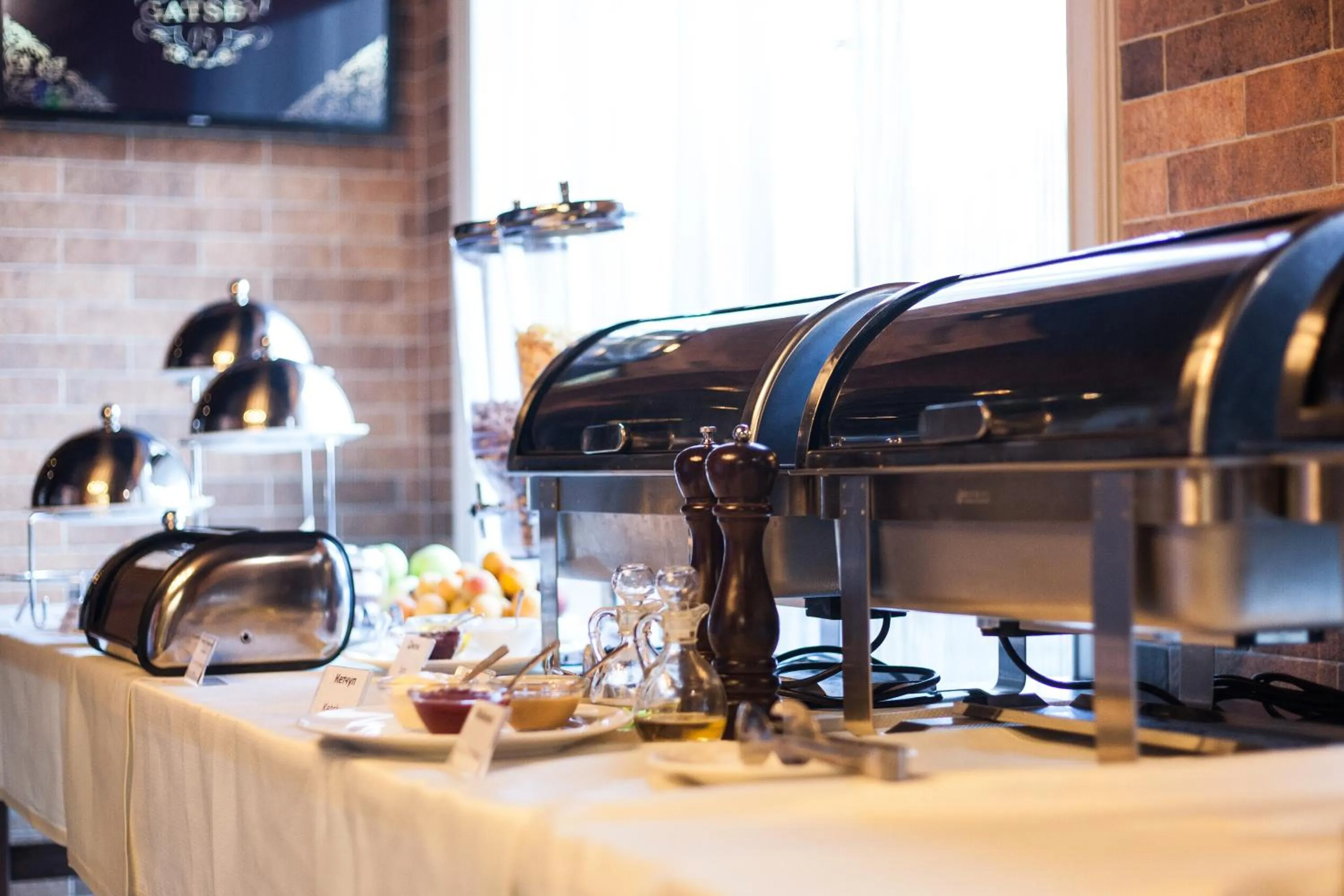 Buffet breakfast in Light Hotel