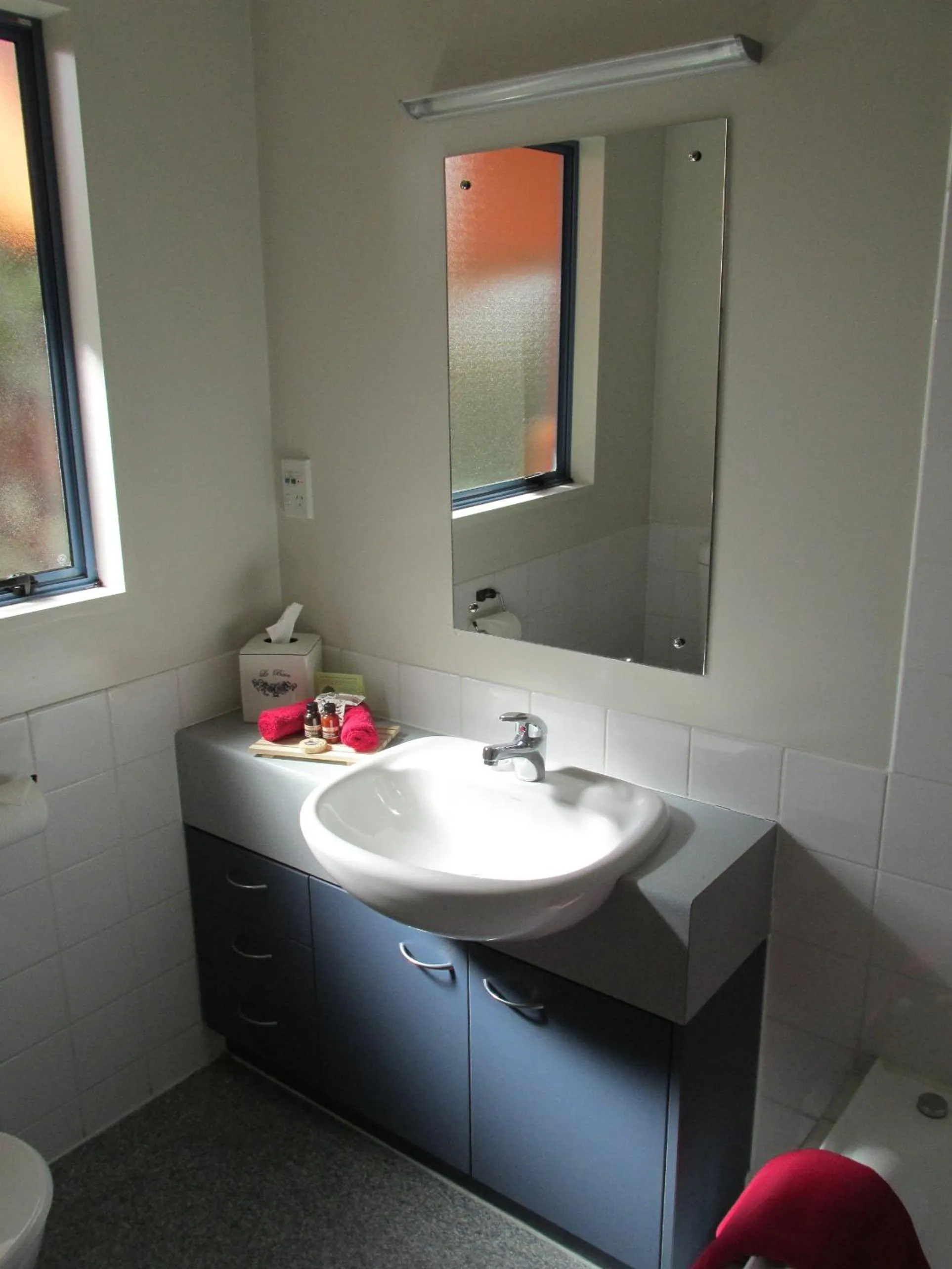 Bathroom in Addington Court Motel