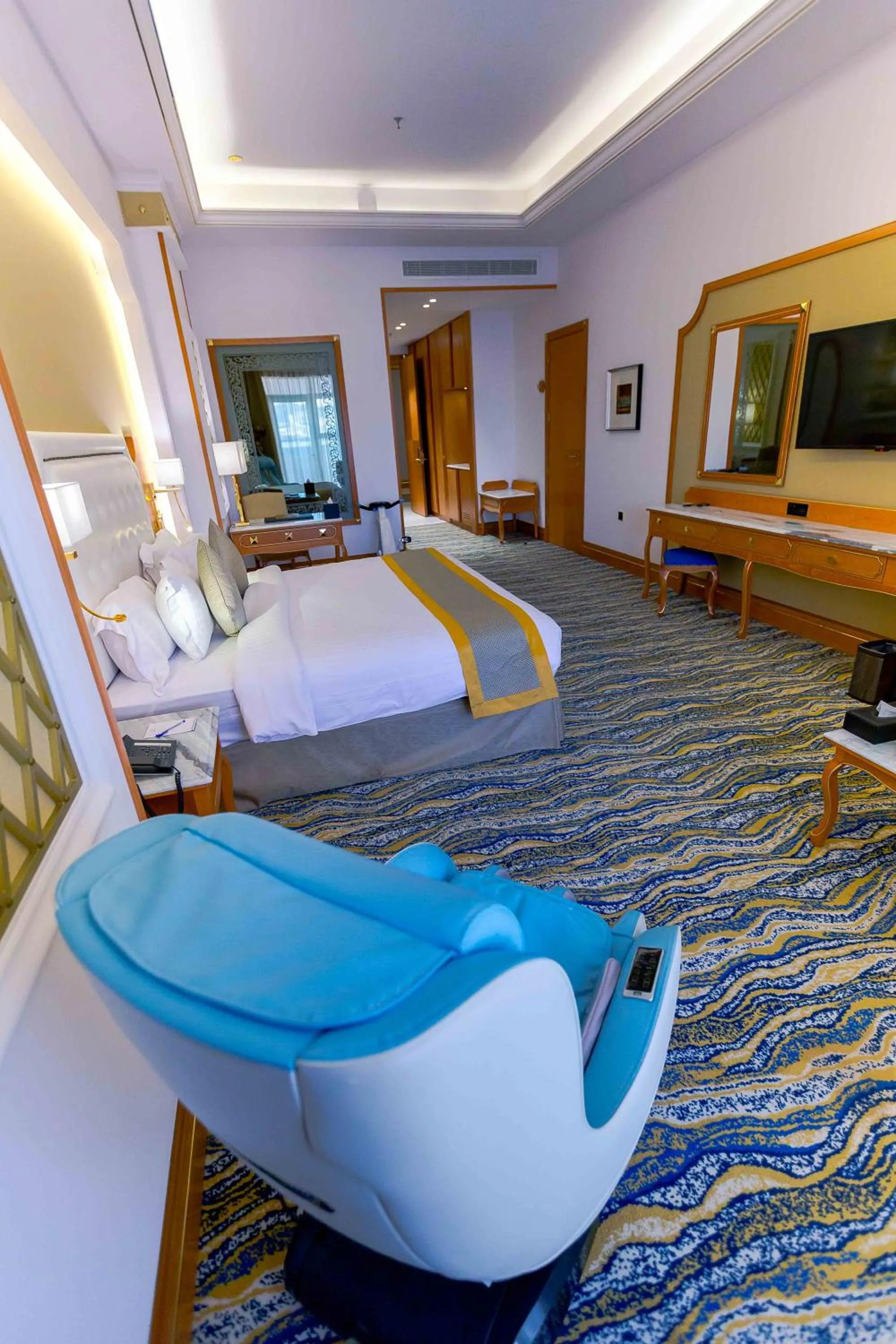 Bed in Iridium Hotel