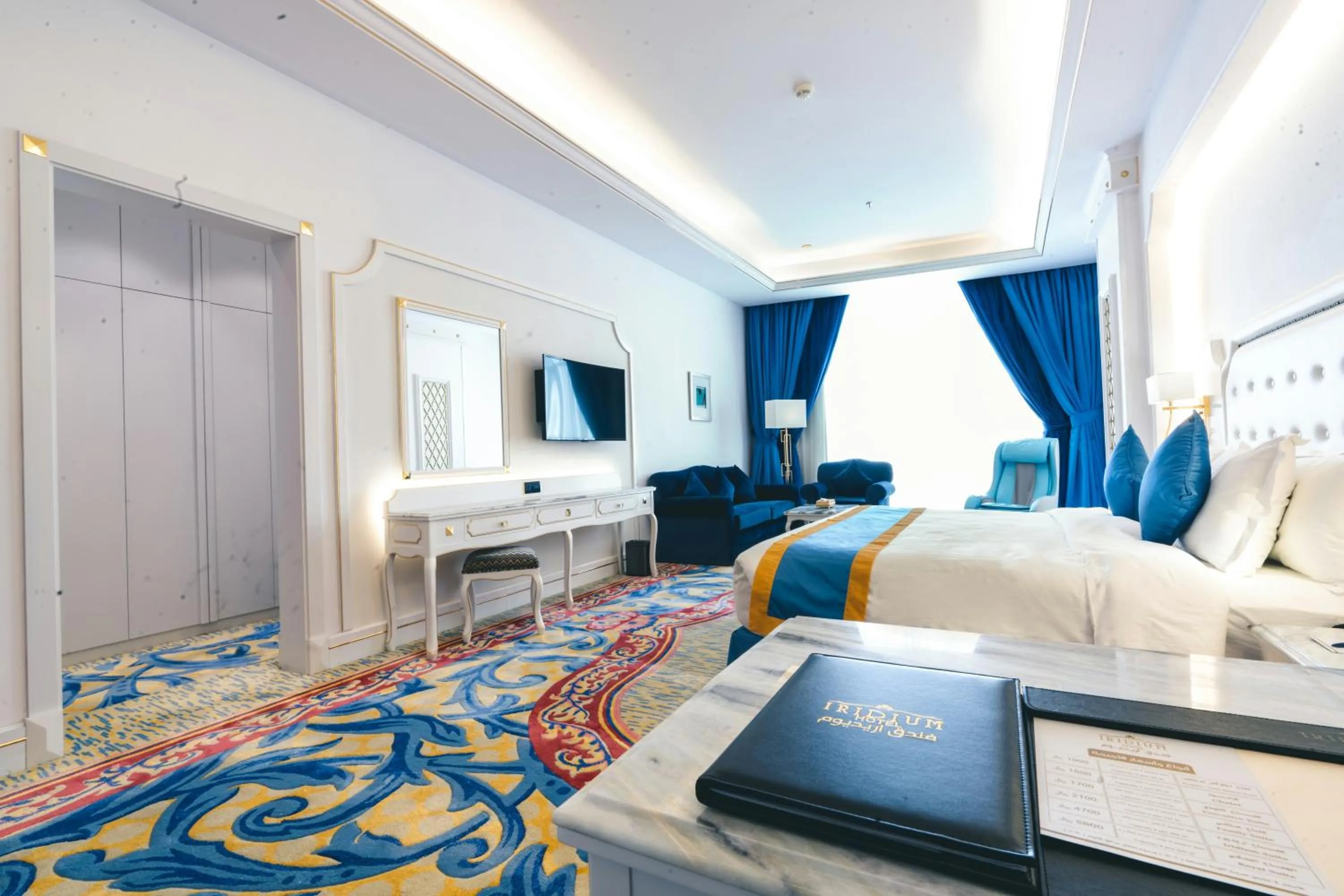 Bed in Iridium Hotel