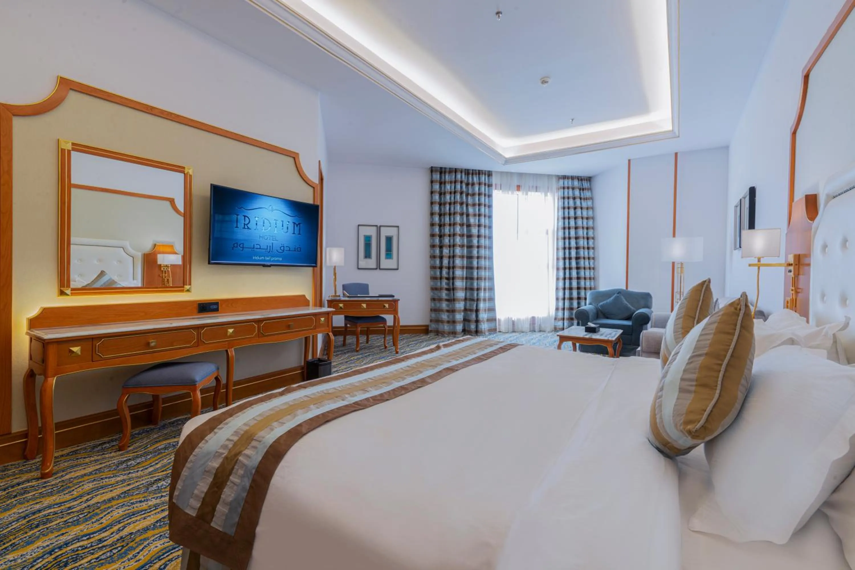 Bed in Iridium Hotel