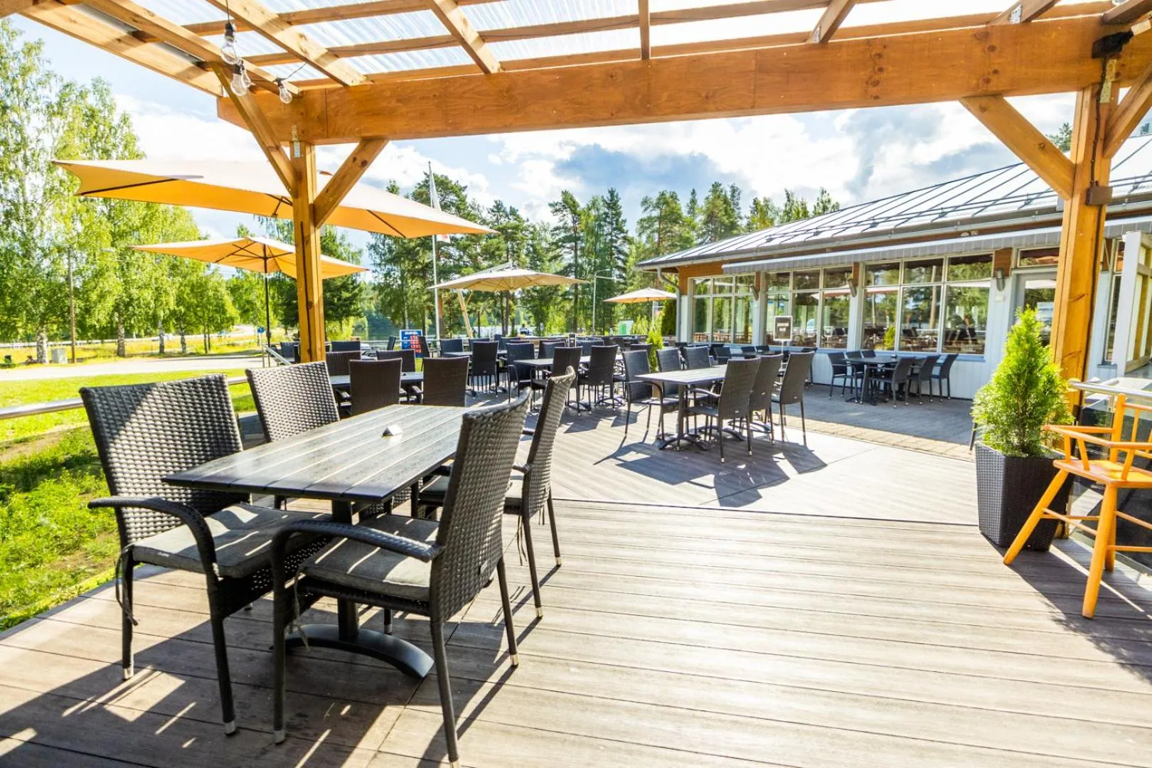 Restaurant/places to eat in Holiday Resort Harjun Portti