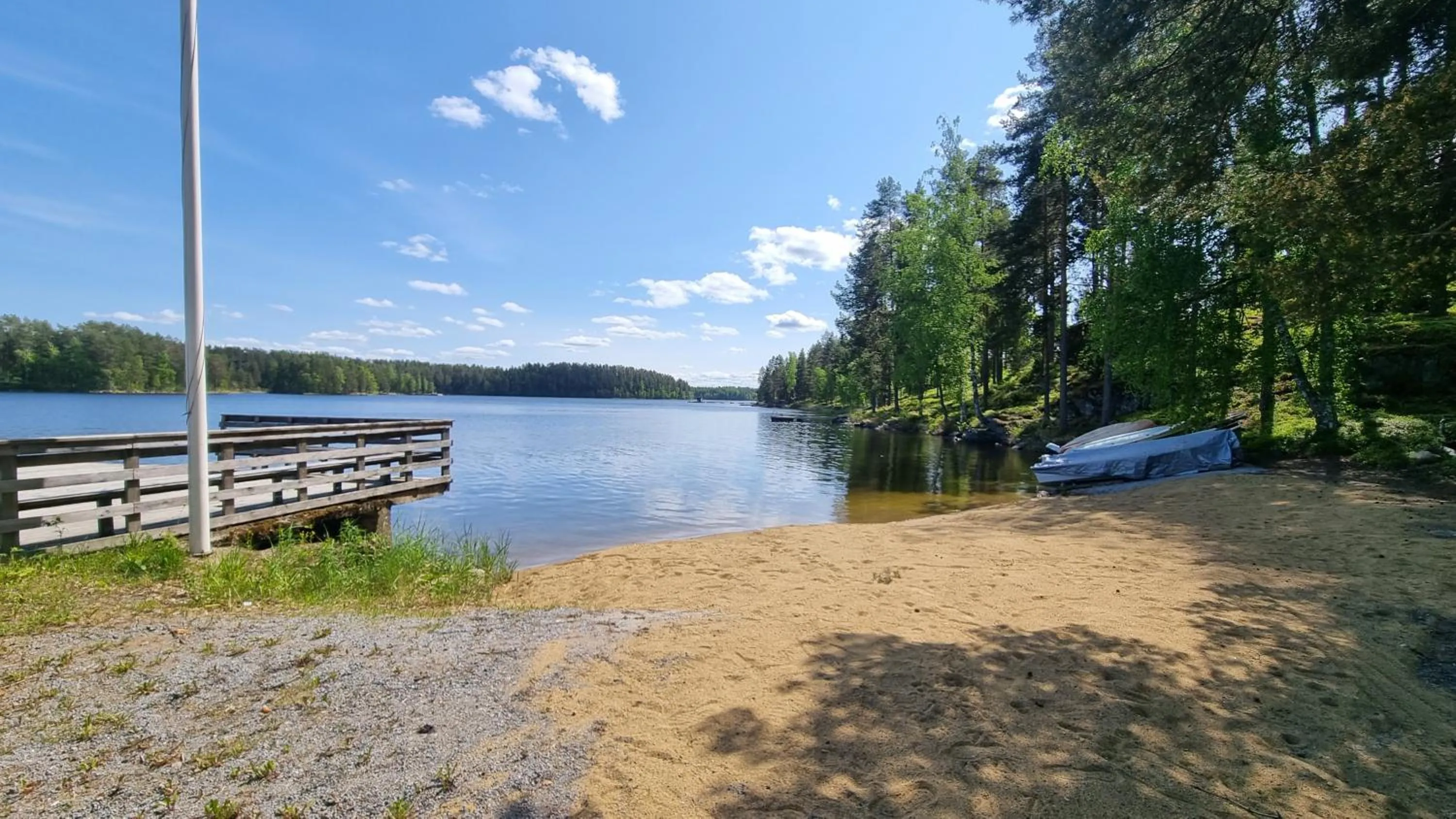 Beach in Holiday Resort Harjun Portti