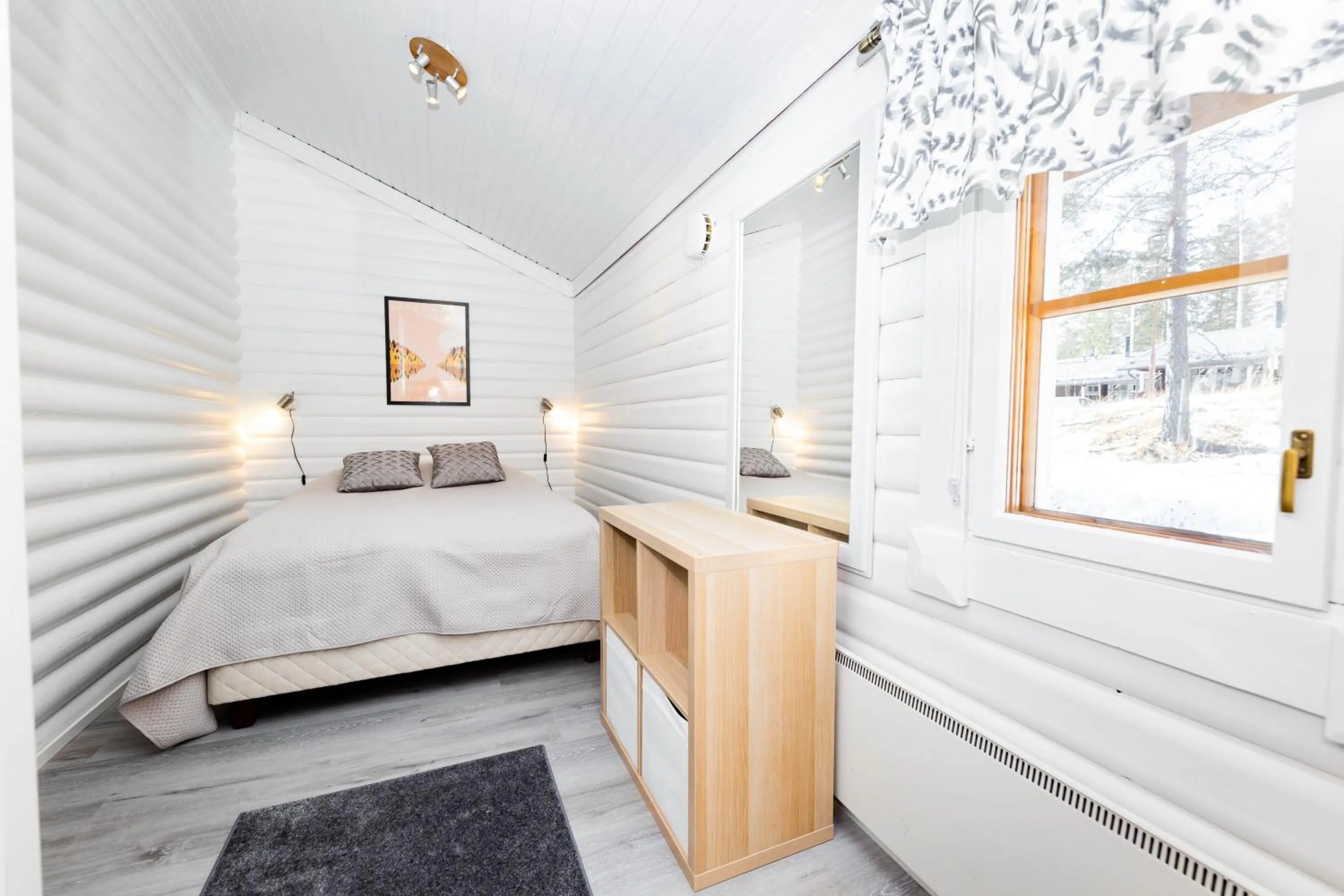 Bedroom, Bed in Holiday Resort Harjun Portti