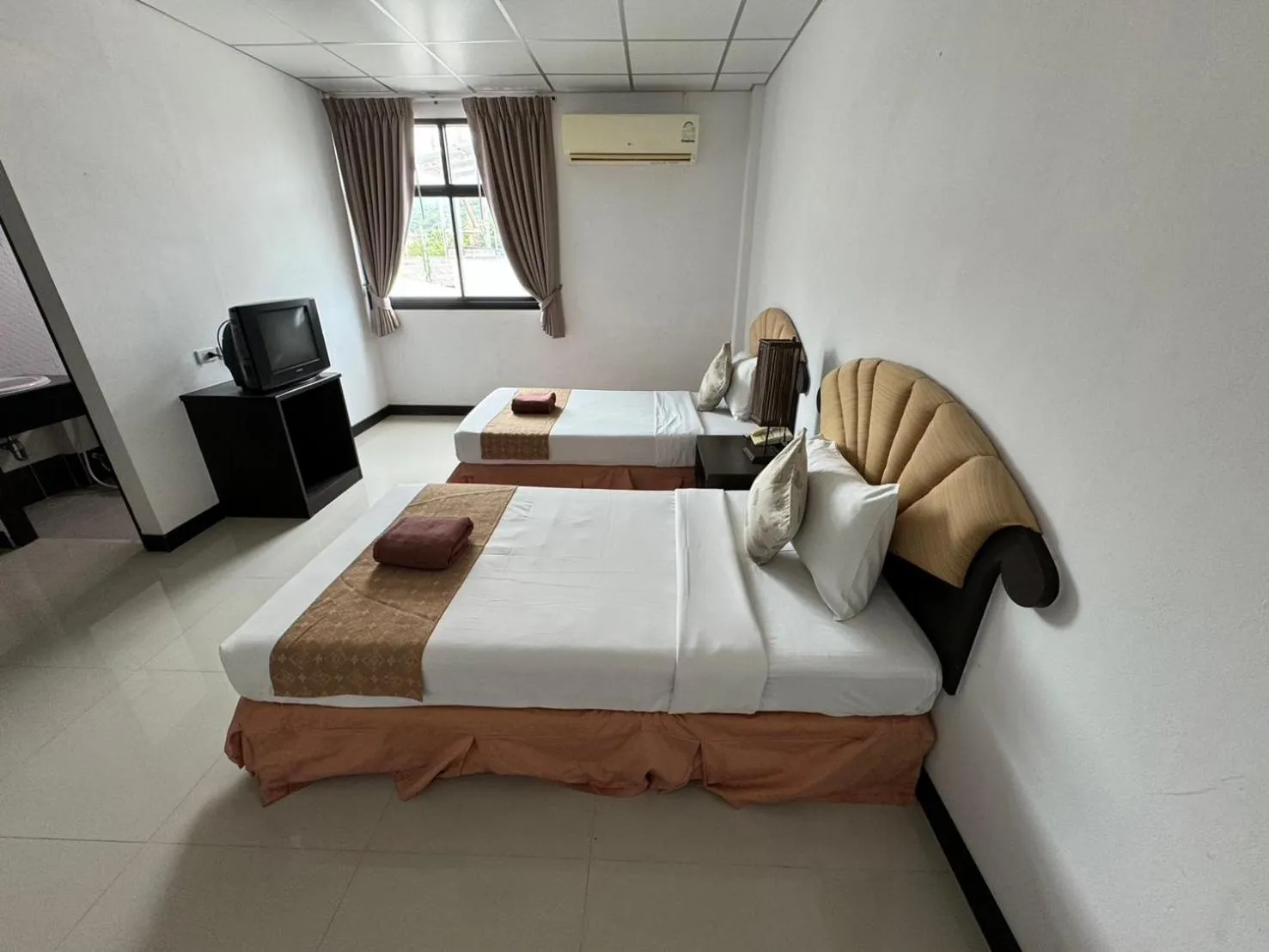 Bedroom, Bed in Orchid Residence Samui