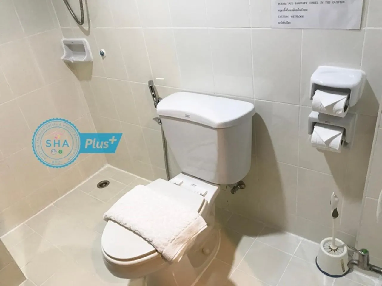 Bathroom in Le Tanjong House