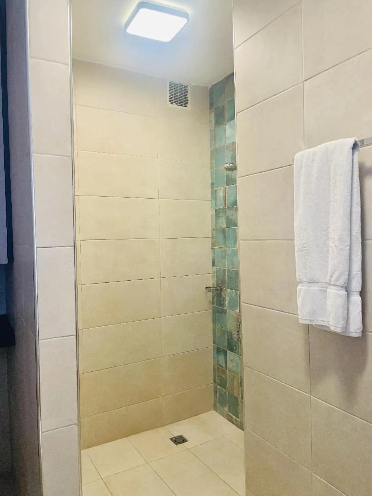 Shower in Résidences Les Hauts de l'Indenié