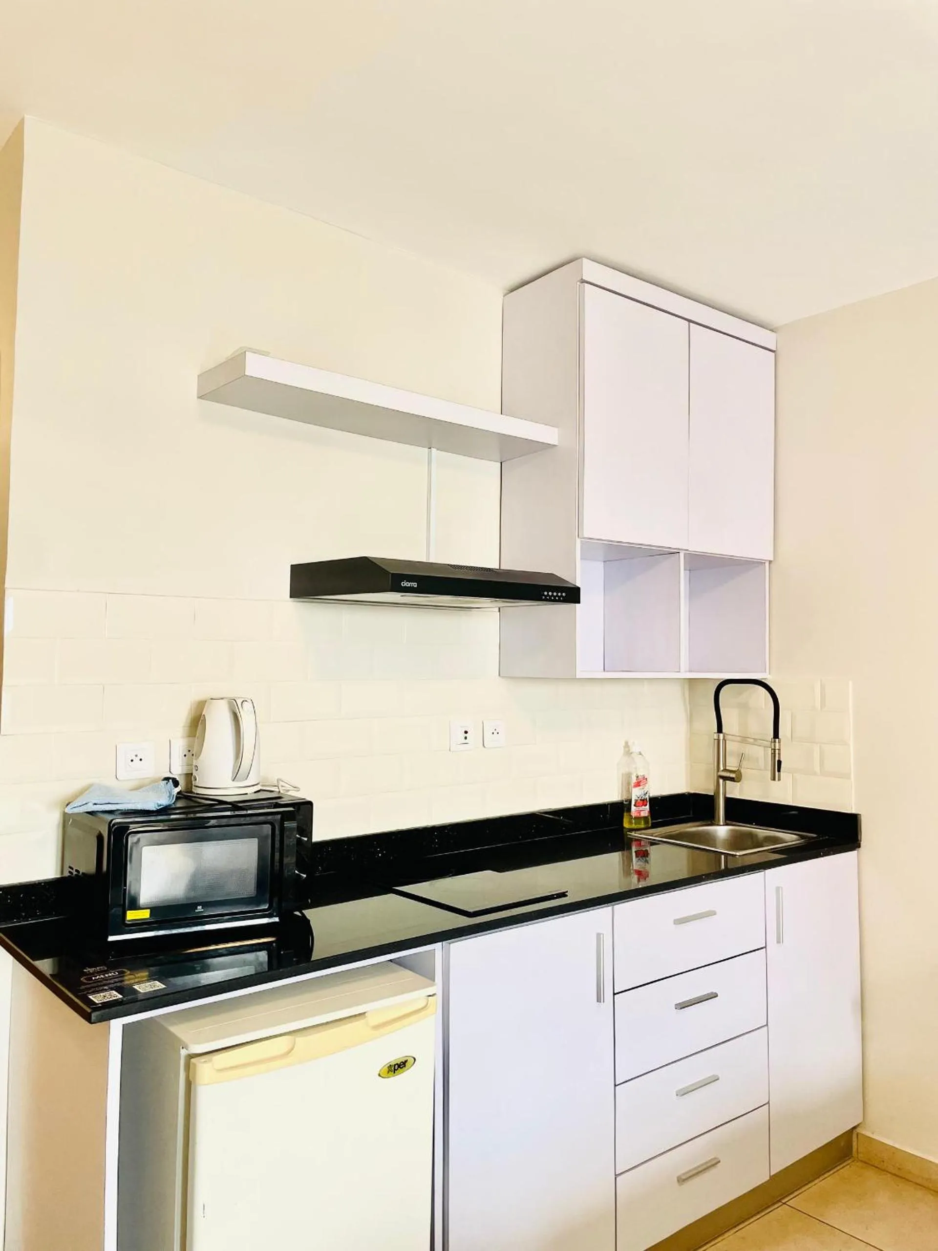 Kitchen or kitchenette in Résidences Les Hauts de l'Indenié