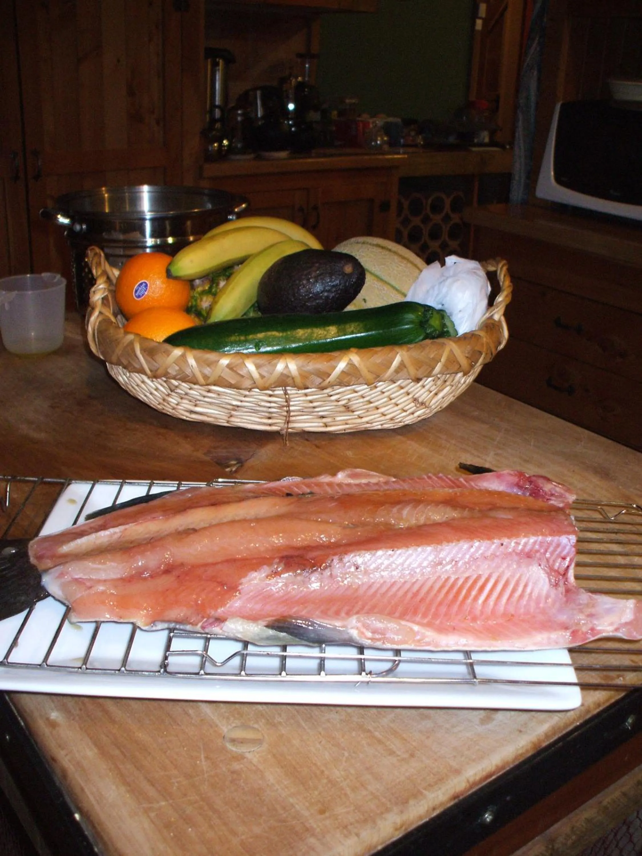 Food in The River Lodge